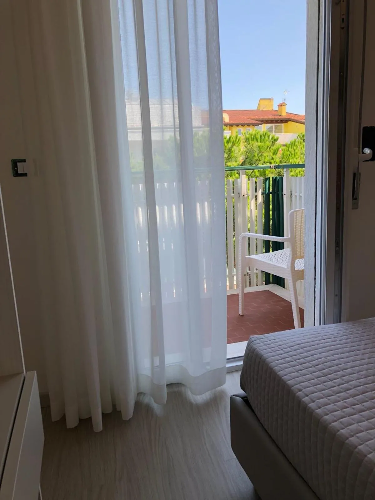 Bed in Hotel Portofino