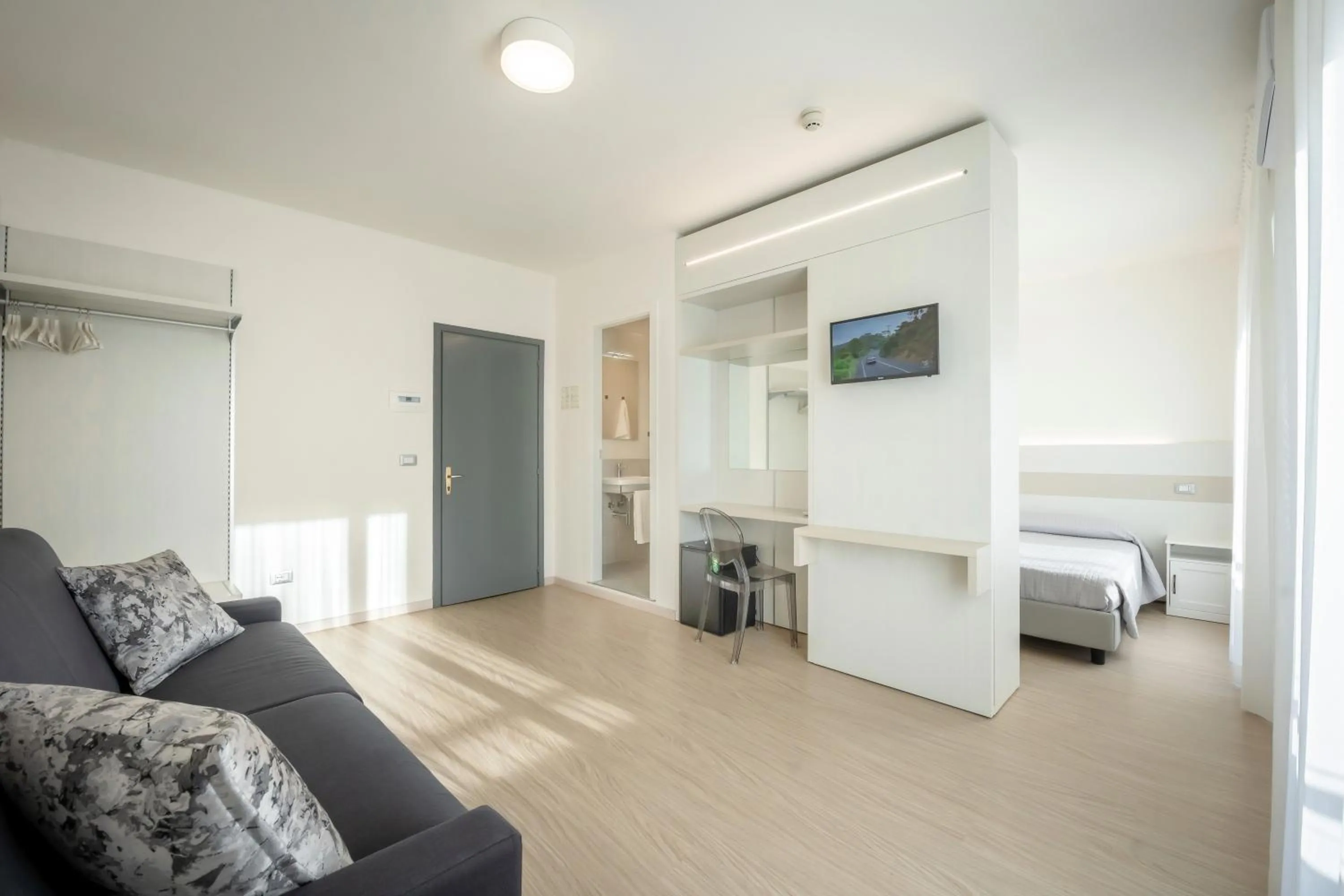 Bed in Hotel Portofino