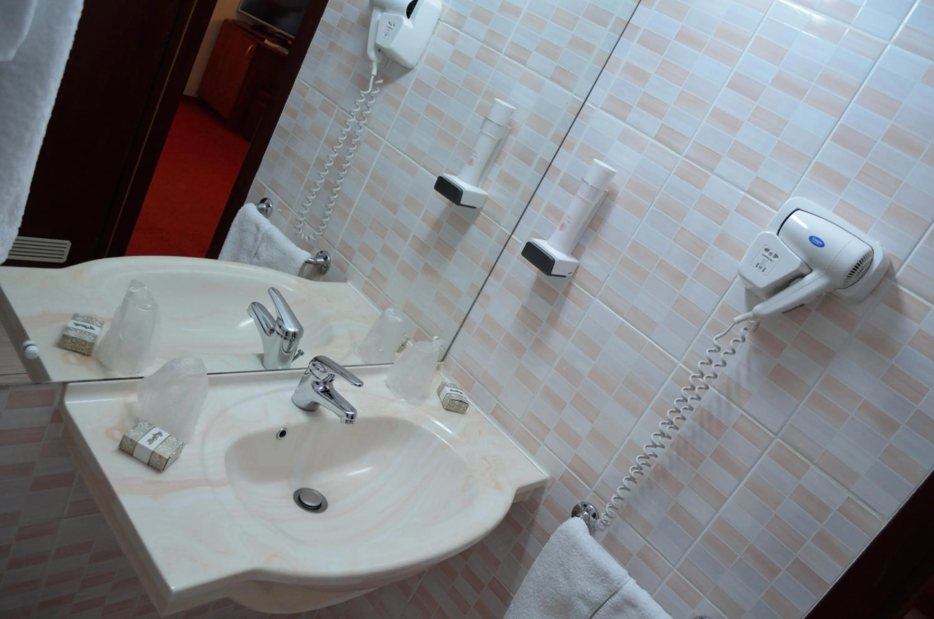 Bathroom in Hotel Rusu