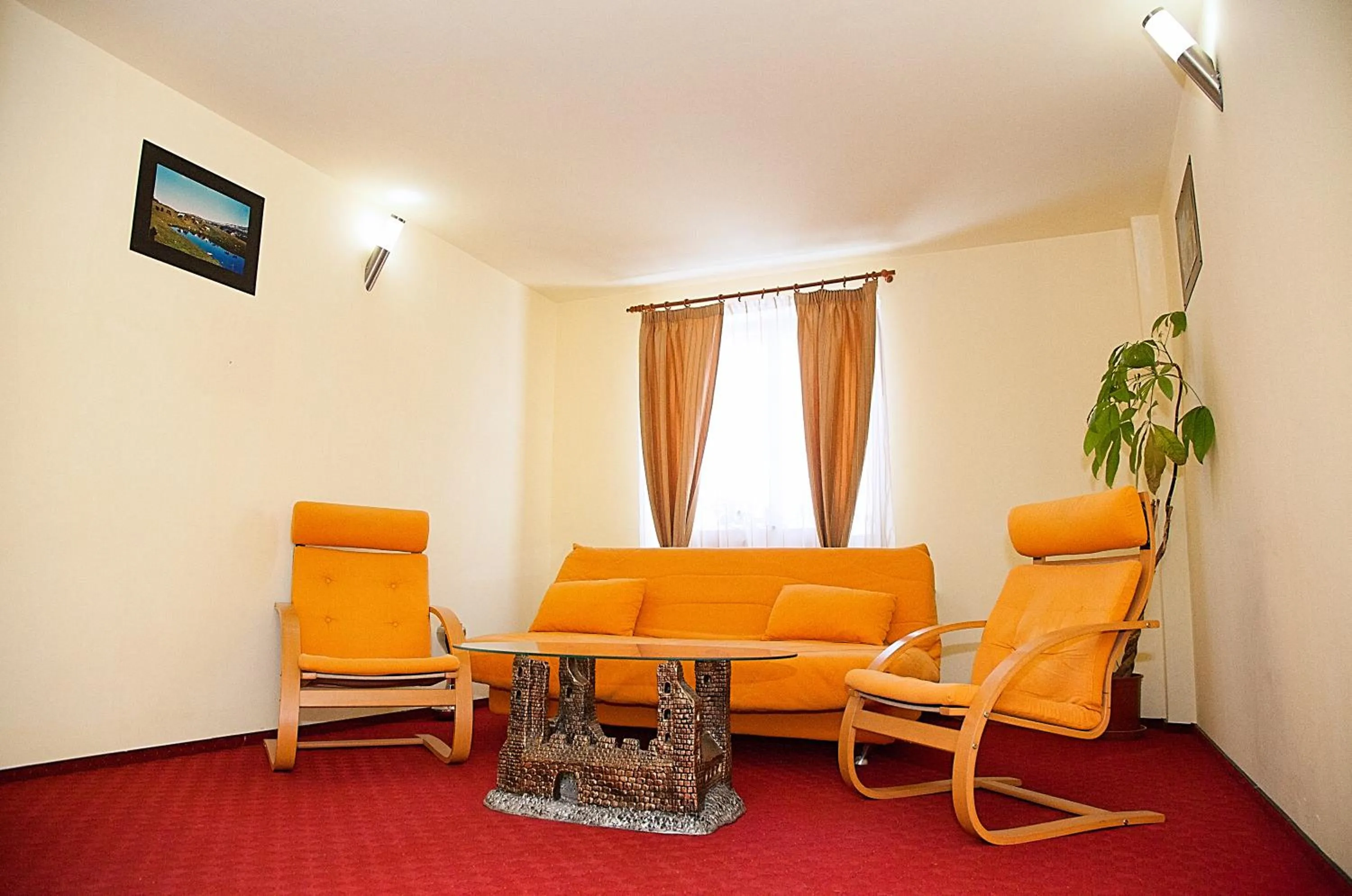 Living room in Hotel Rusu