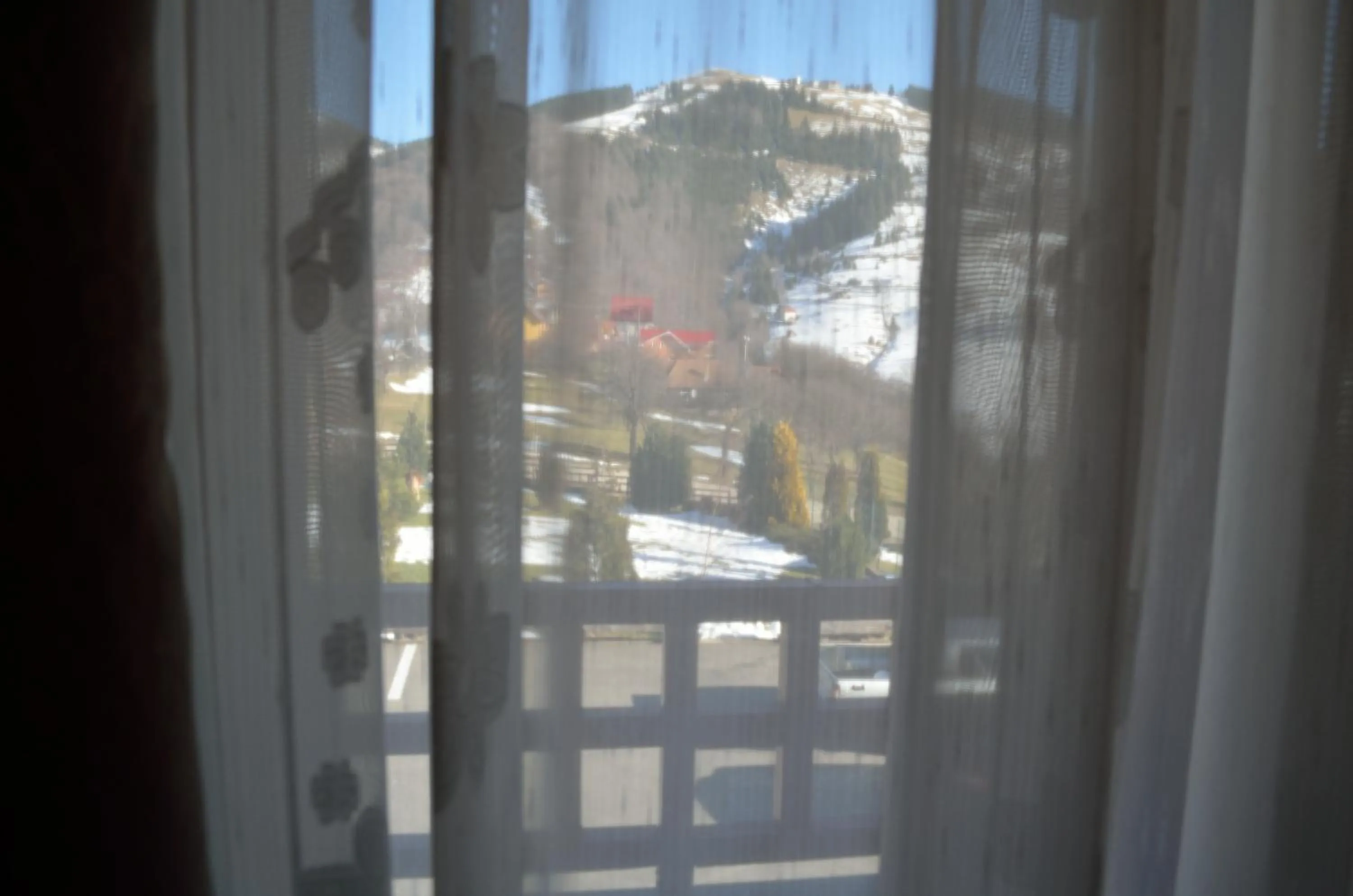 Mountain view in Hotel Rusu