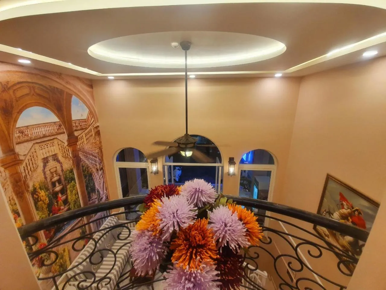 Balcony/Terrace in Saigon By Night Luxury Hotel