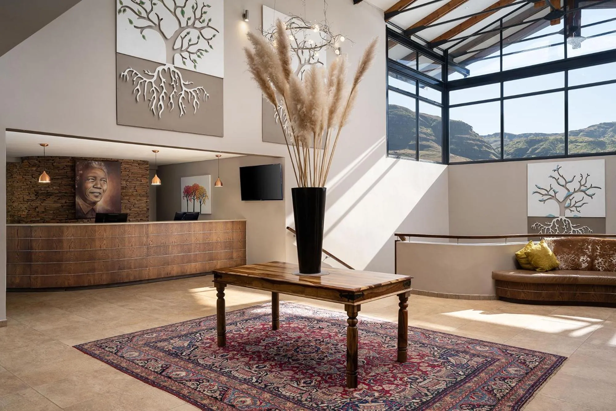 Lobby or reception in Premier Resort Sani Pass