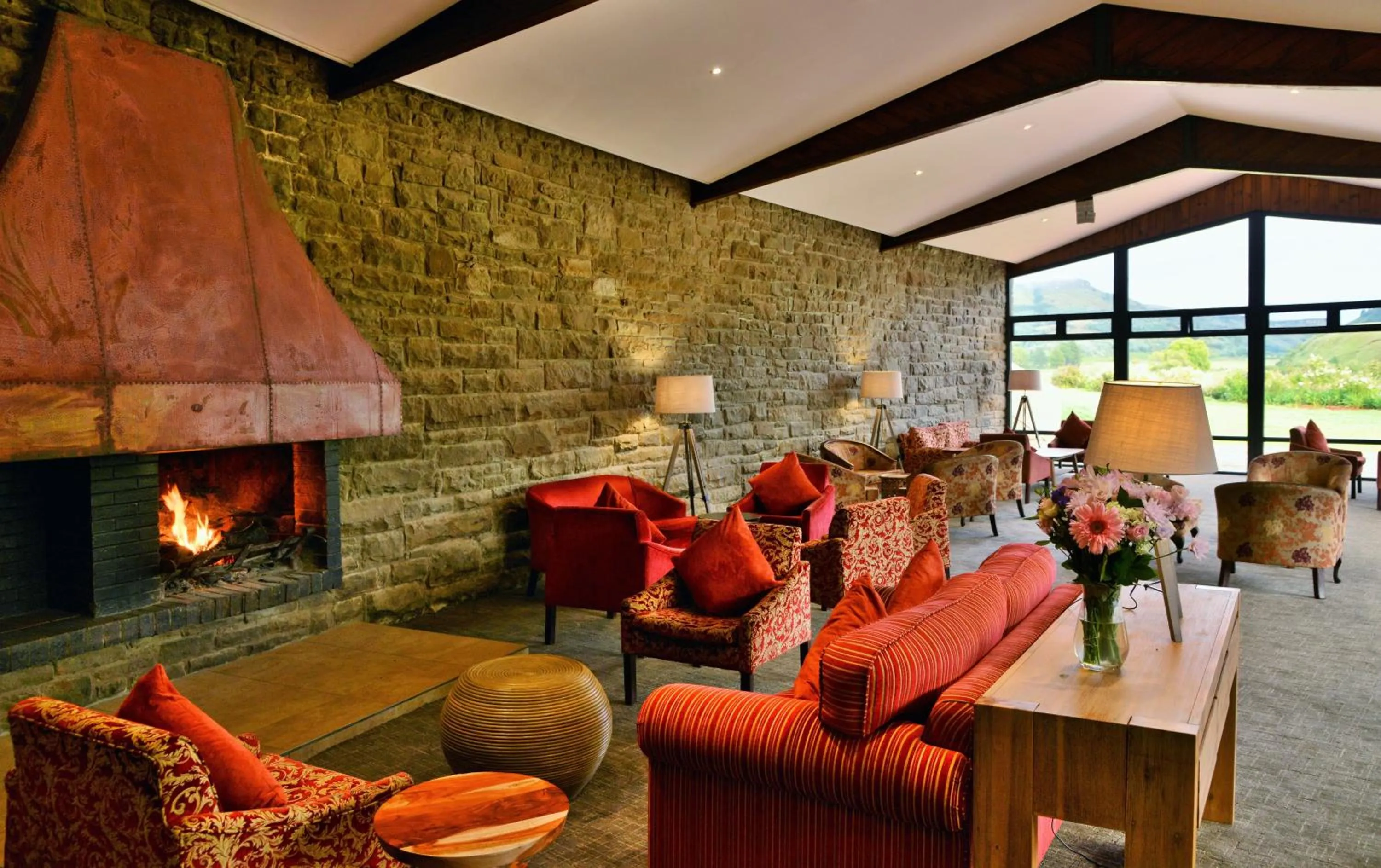 Lounge or bar in Premier Resort Sani Pass