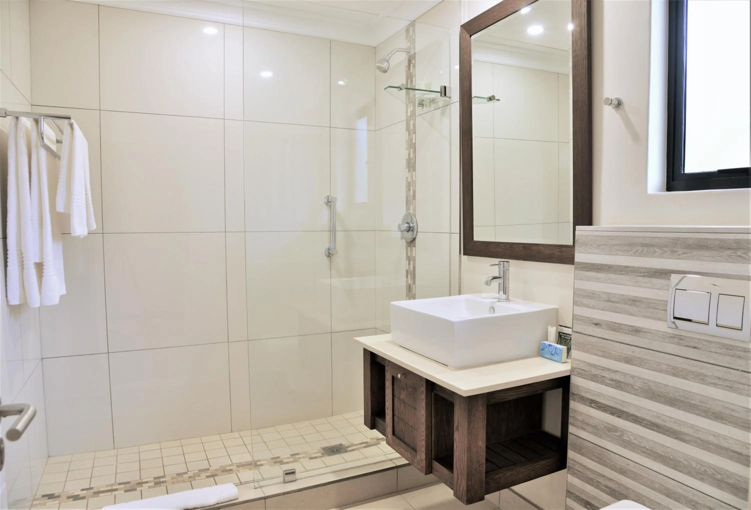 Shower in Premier Resort Sani Pass