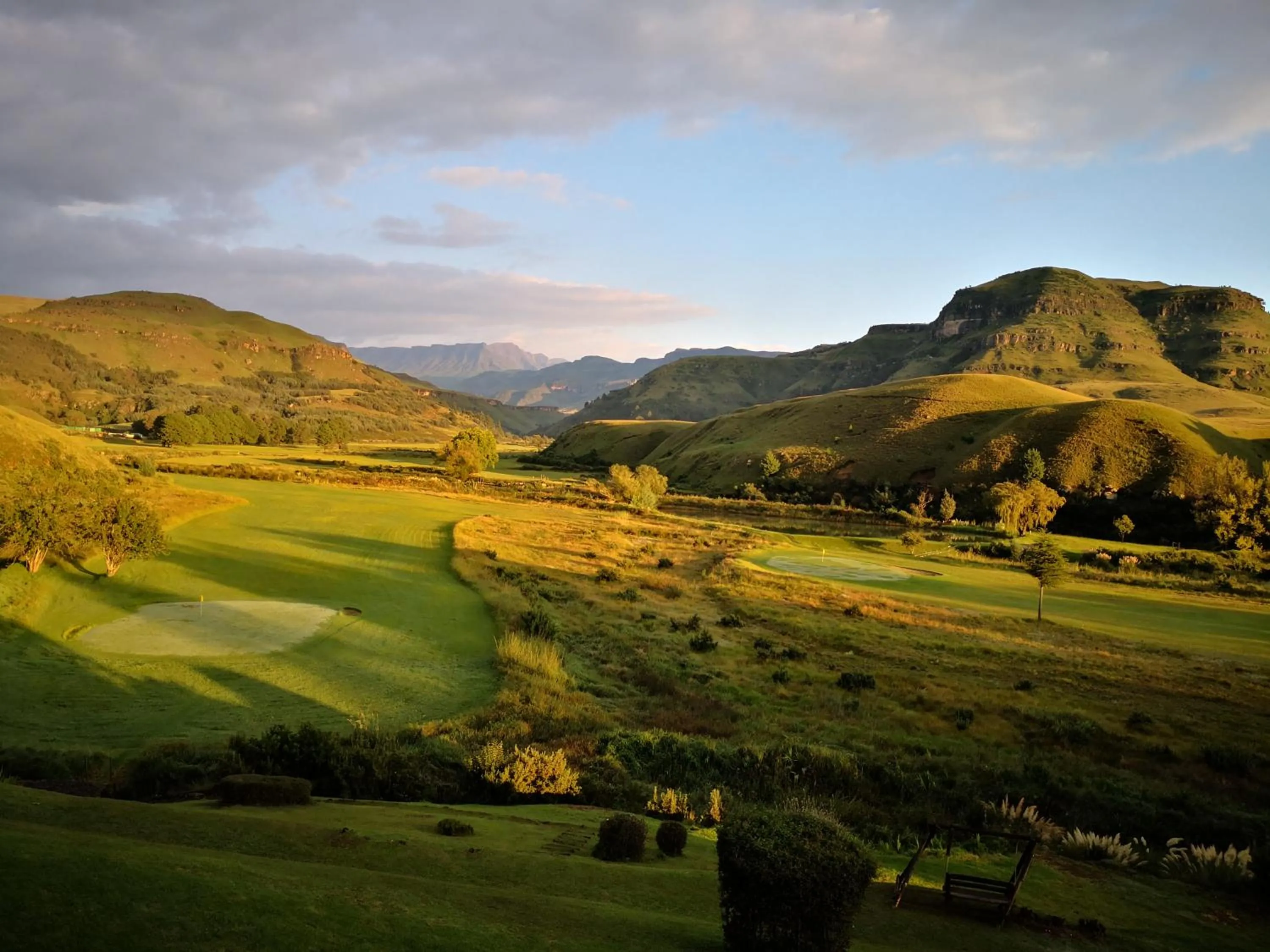 Natural landscape in Premier Resort Sani Pass