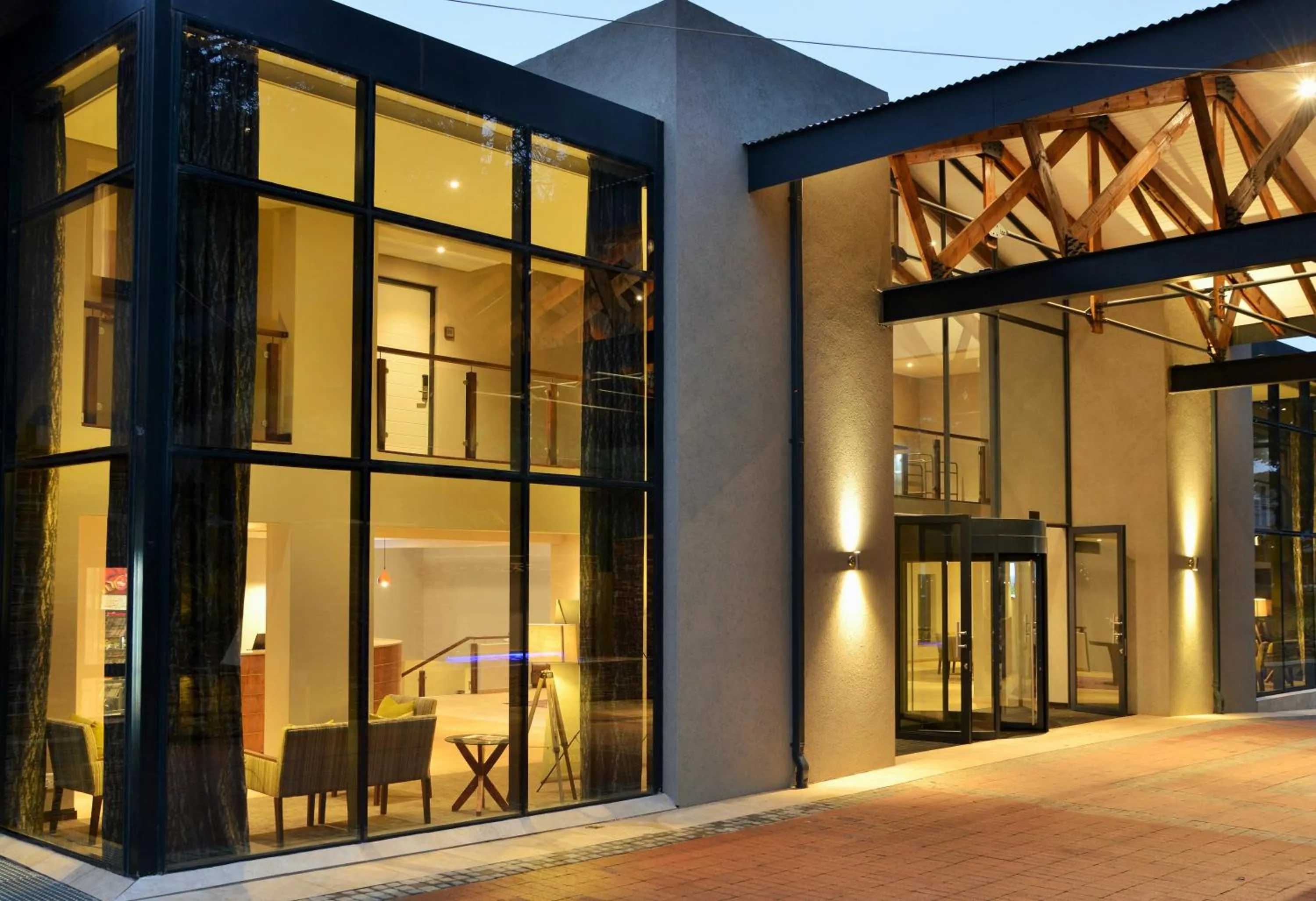 Facade/entrance in Premier Resort Sani Pass