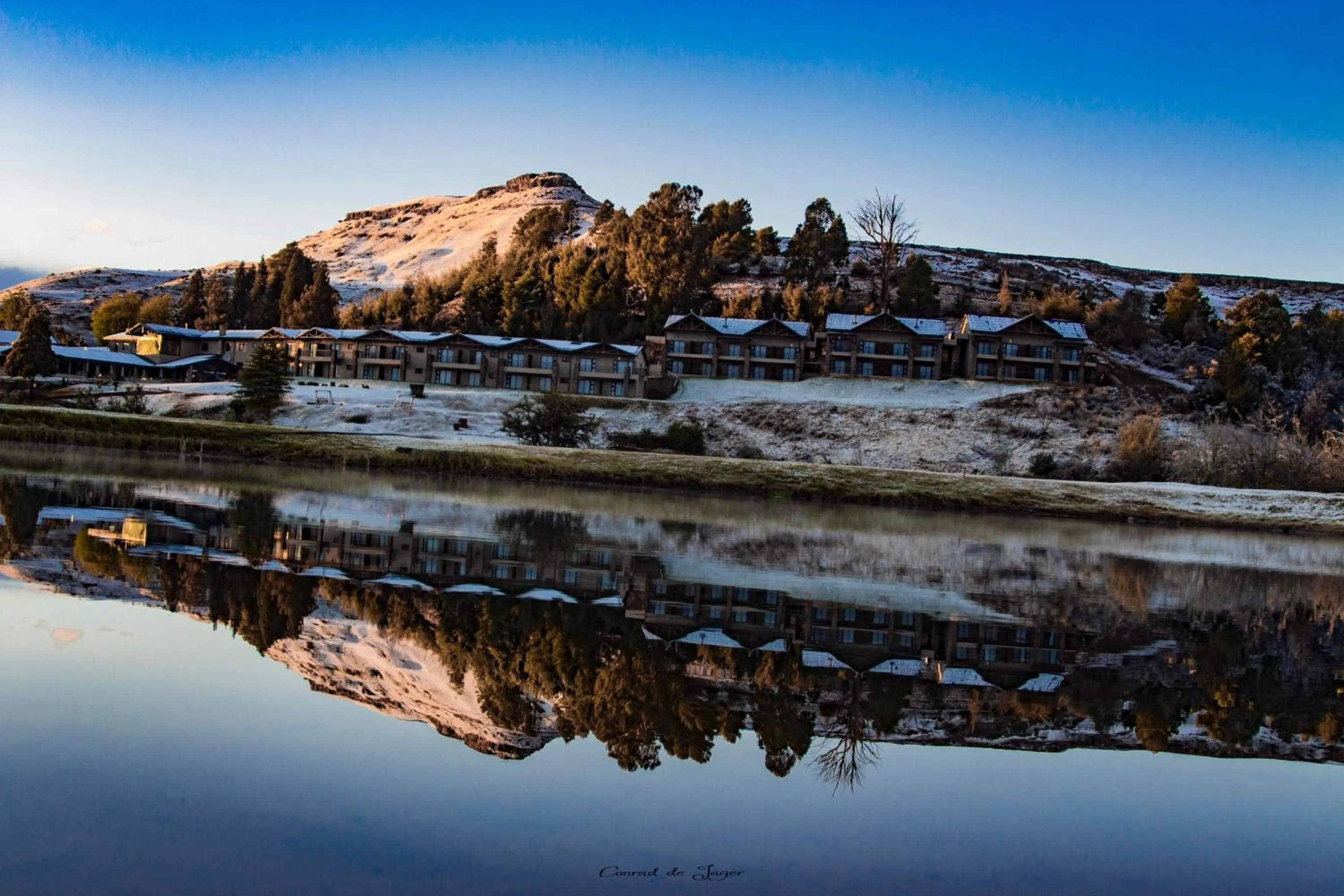 Natural landscape in Premier Resort Sani Pass