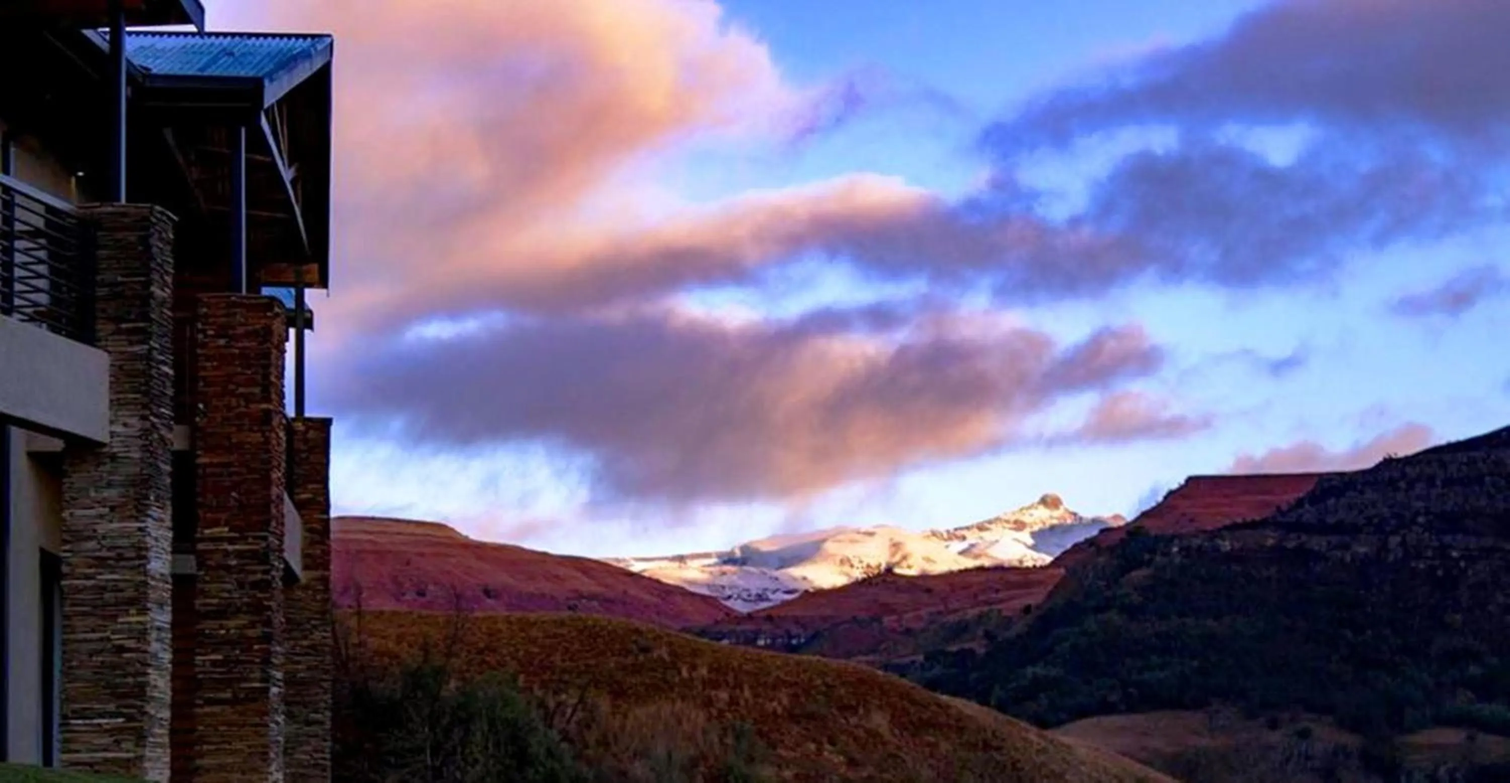 Natural landscape in Premier Resort Sani Pass