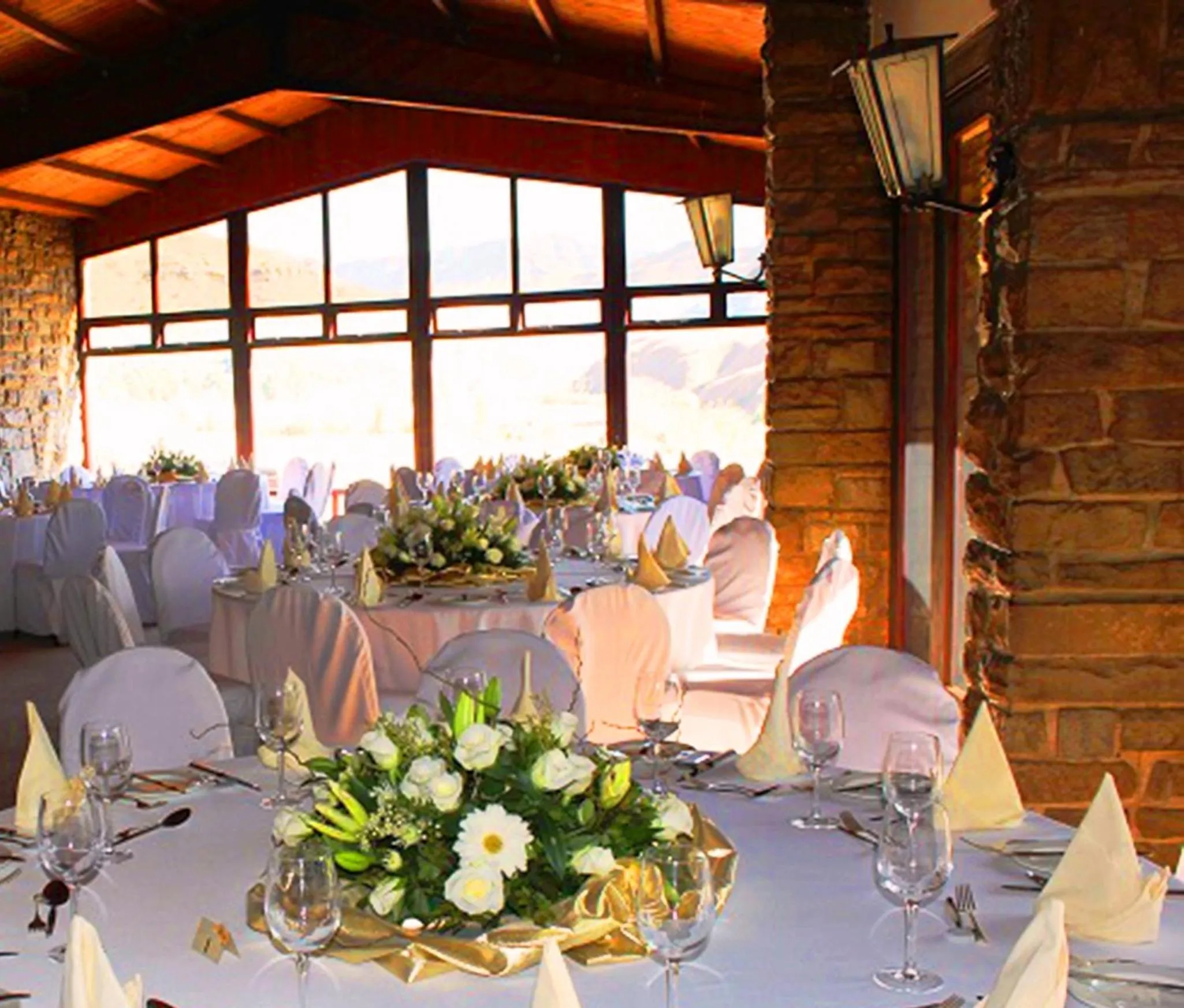 Patio in Premier Resort Sani Pass