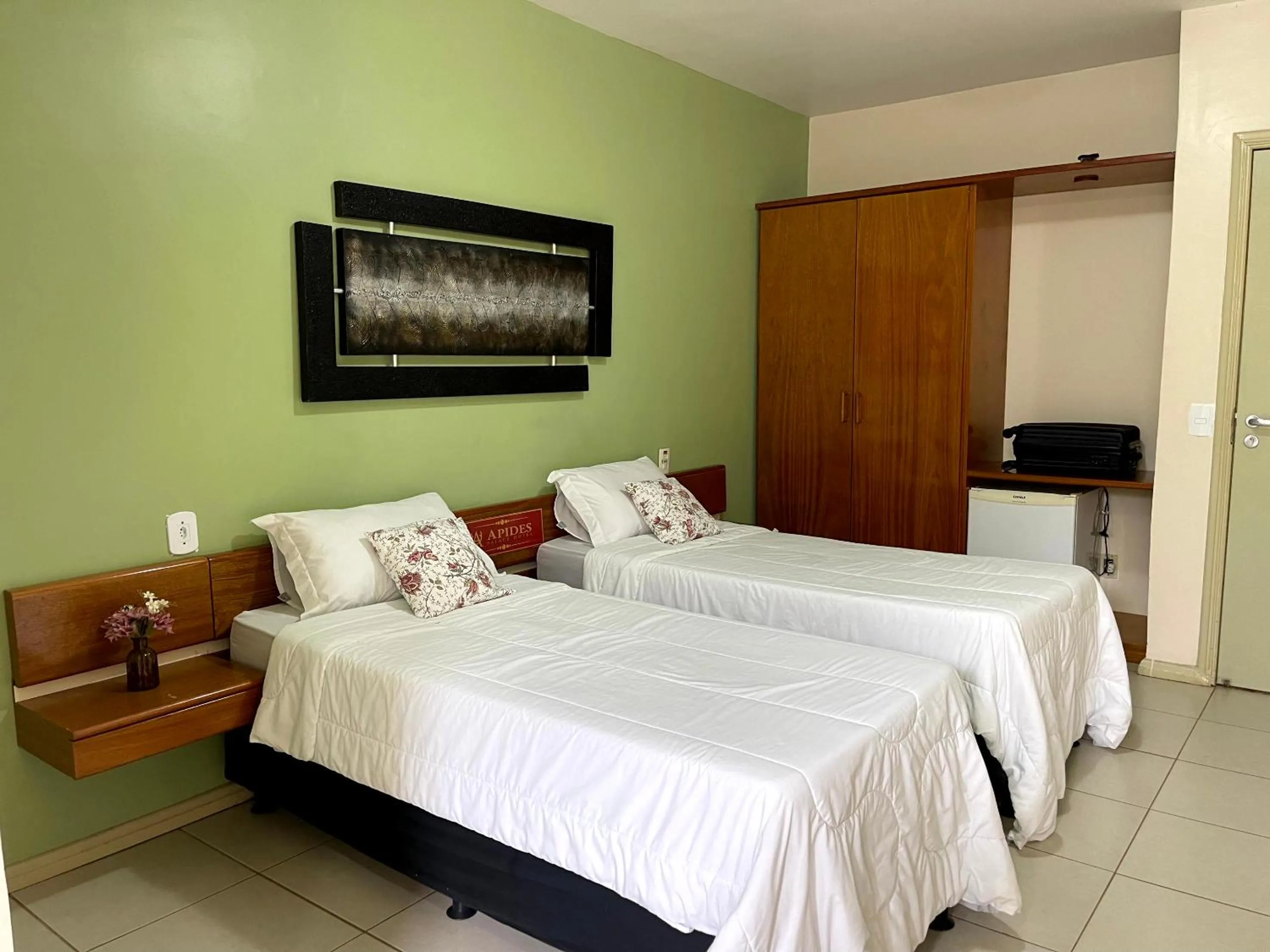 Bedroom, Bed in Apides Palace Hotel Ltda