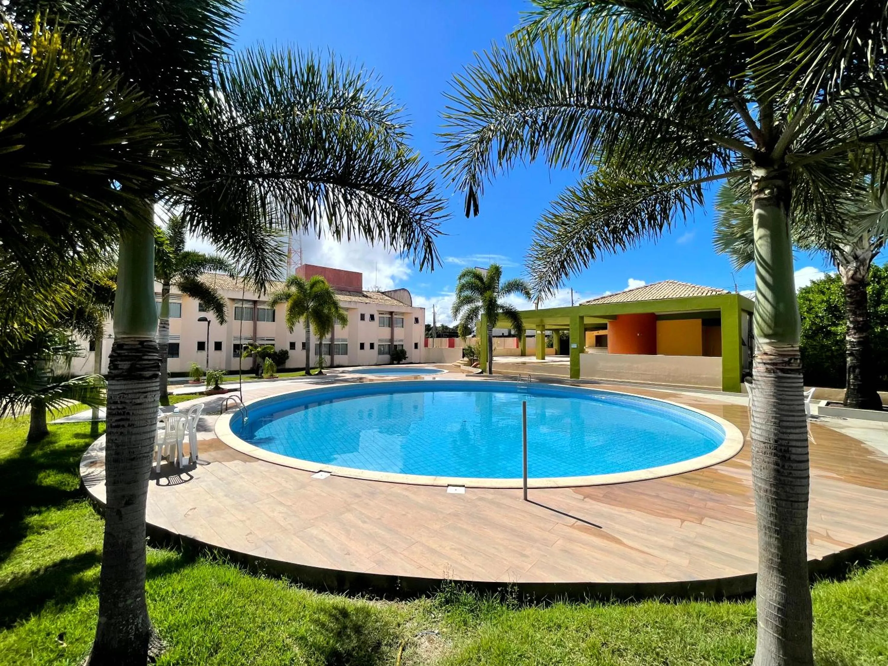 Swimming pool in Apides Palace Hotel Ltda