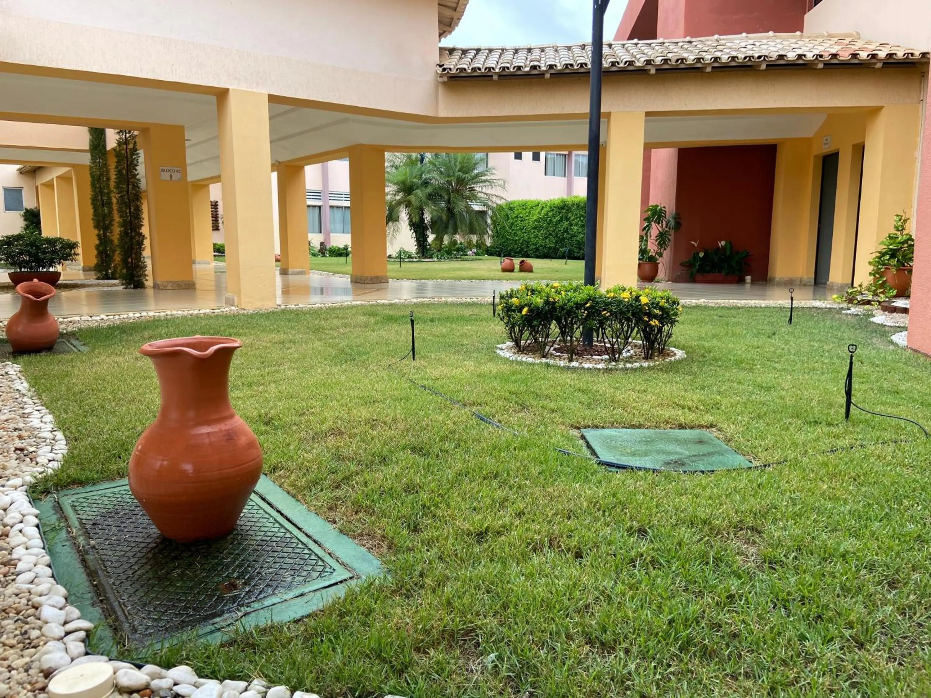 Garden in Apides Palace Hotel Ltda