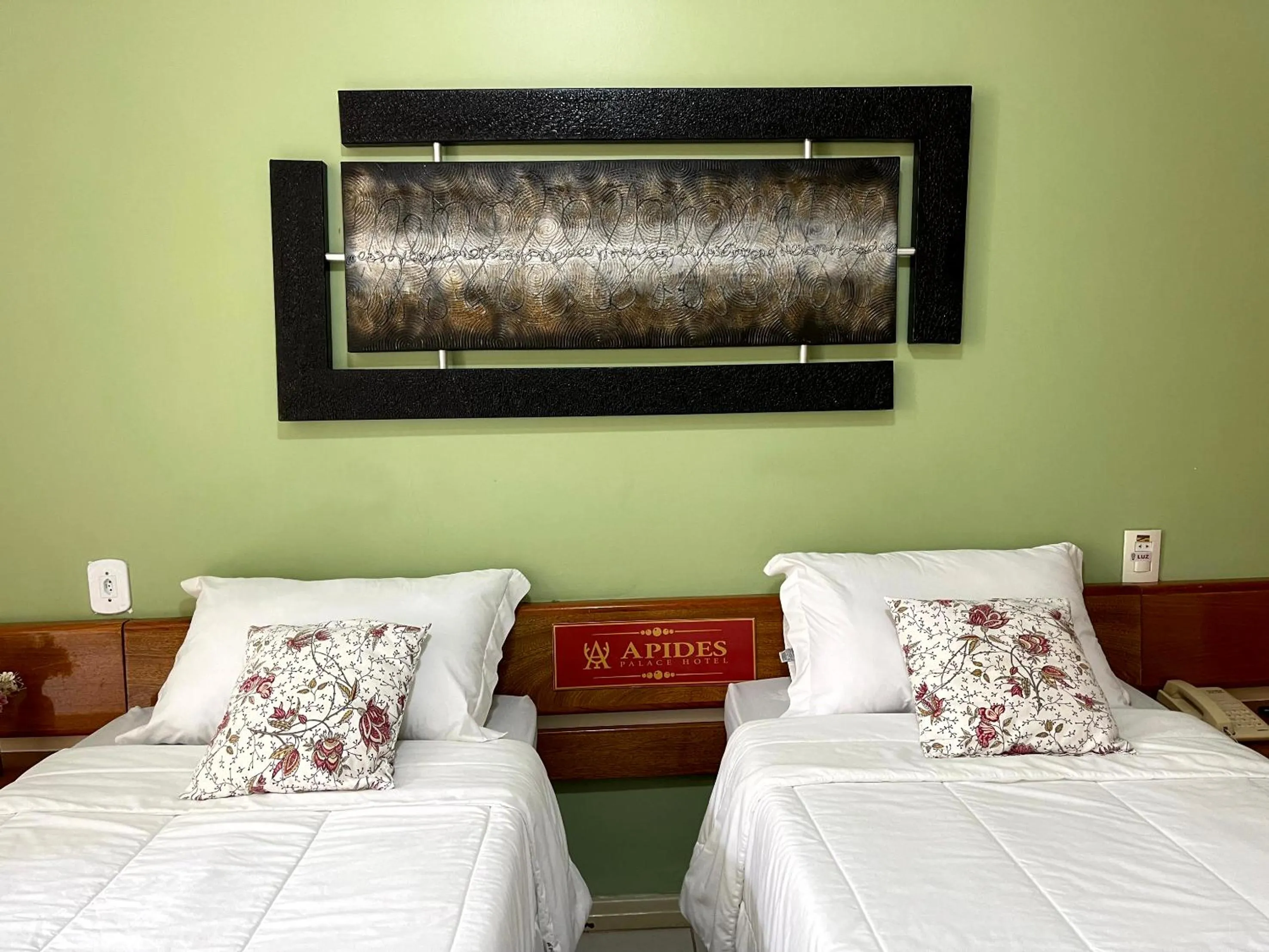 Bedroom, Bed in Apides Palace Hotel Ltda