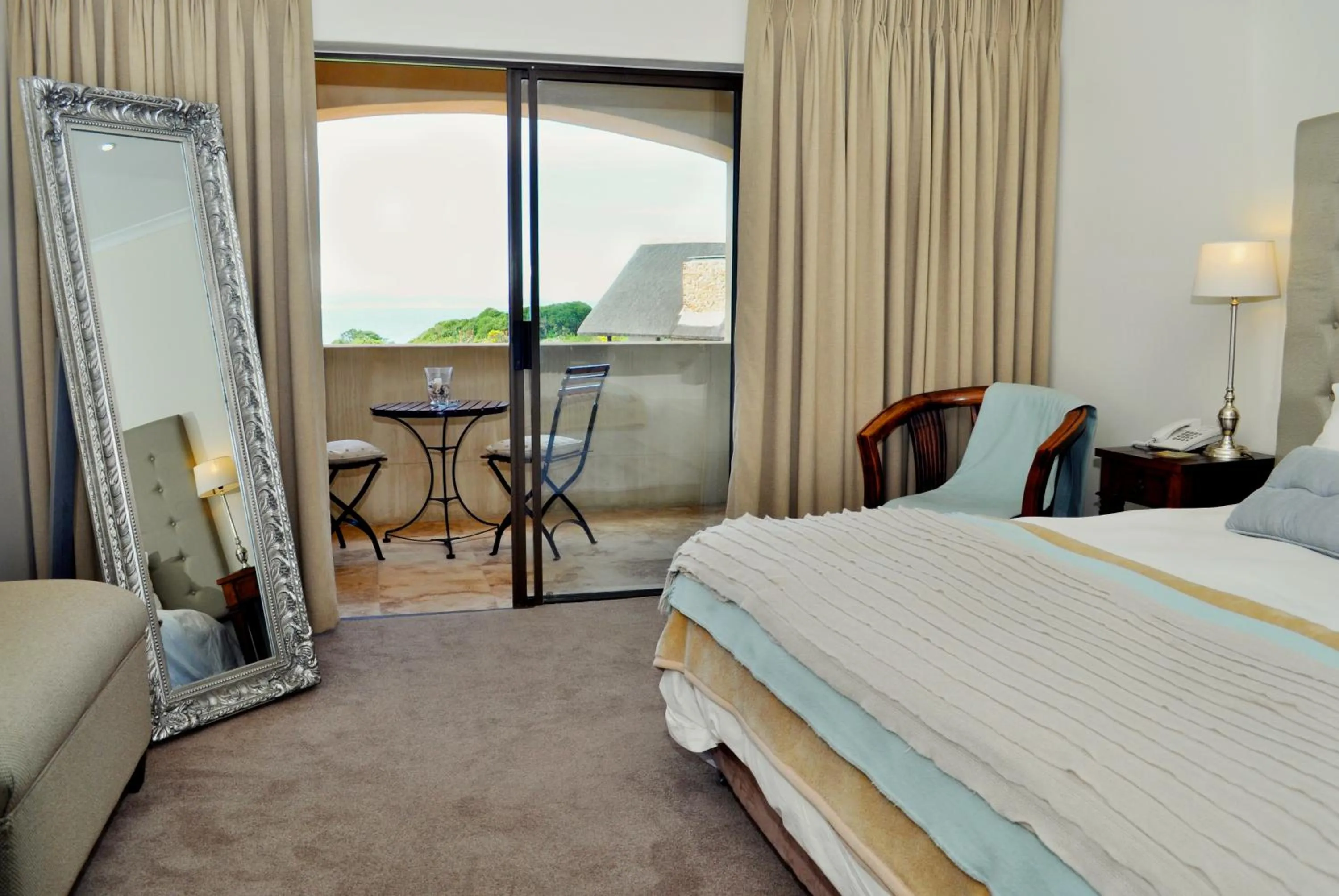 Bed in Supertubes Guesthouse