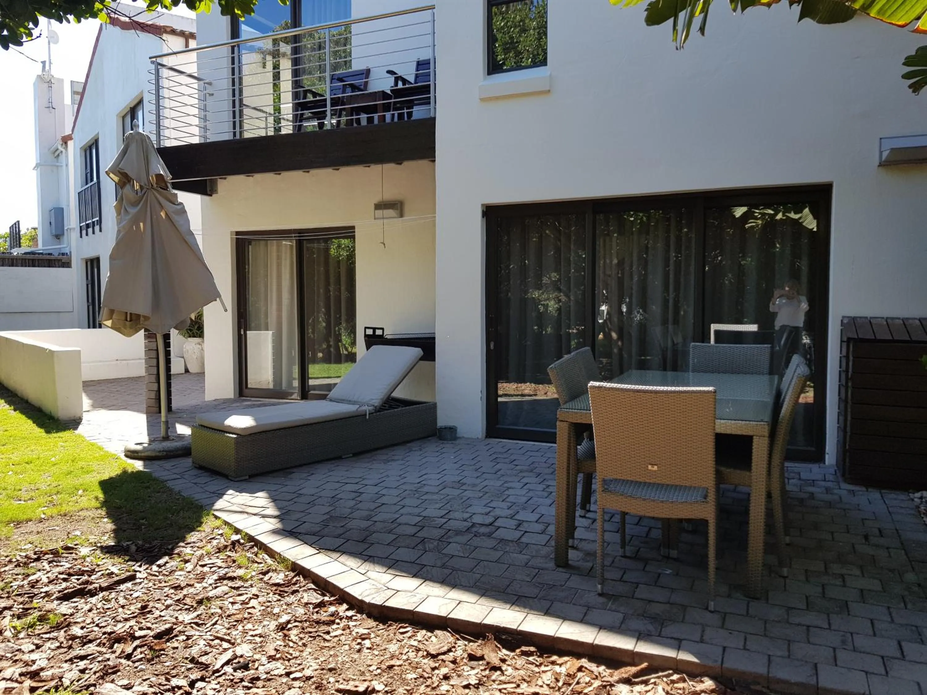 Patio in Supertubes Guesthouse