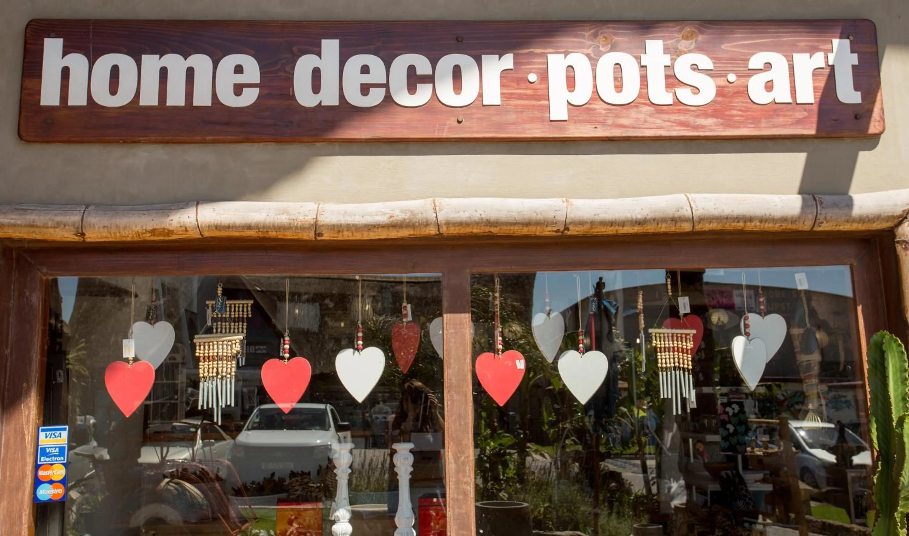 Shopping Area in Supertubes Guesthouse