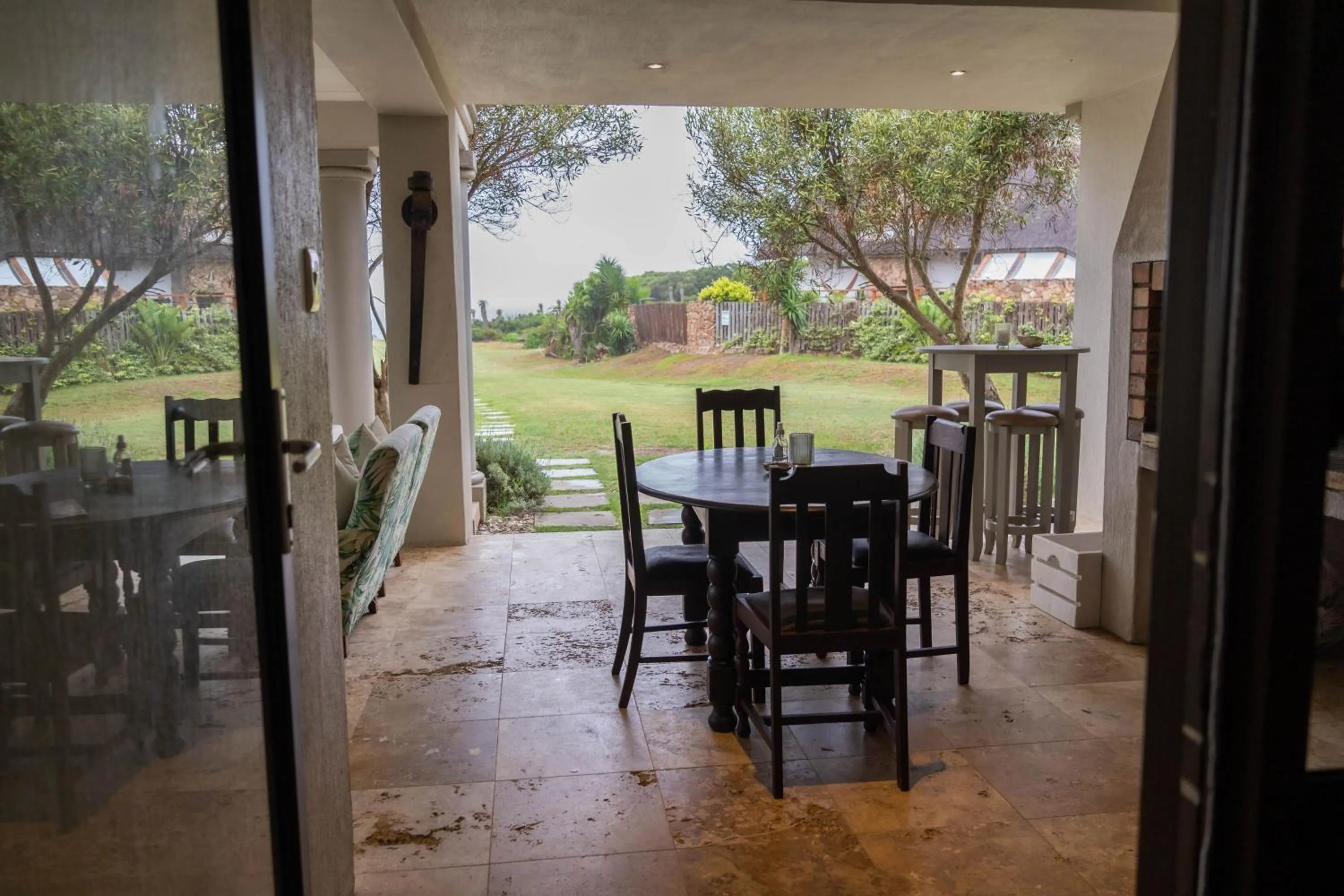 Patio in Supertubes Guesthouse
