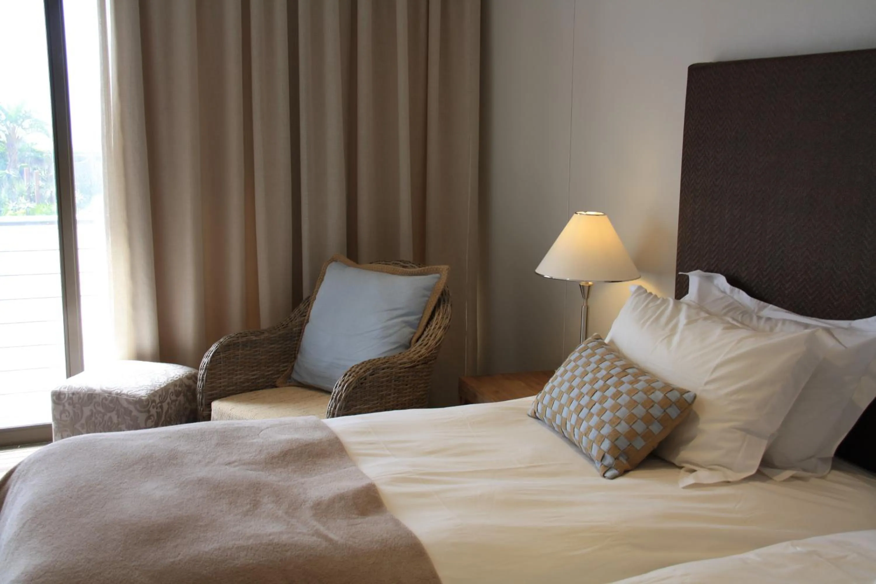 Bed in Supertubes Guesthouse