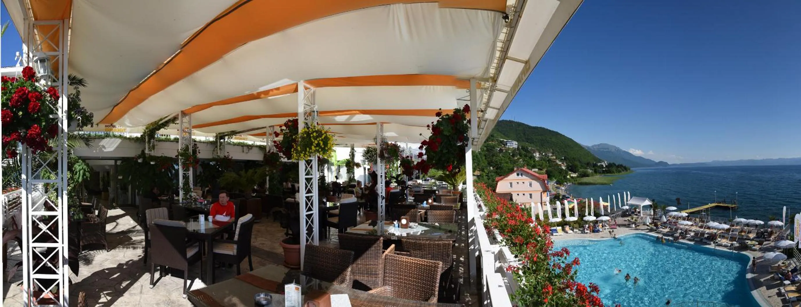 Balcony/Terrace in Hotel Granit