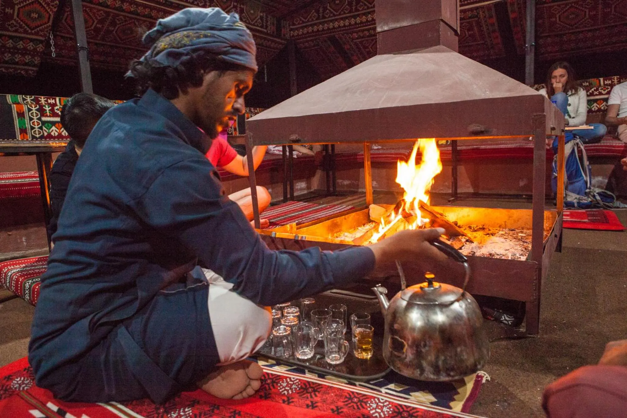 Staff in Arabian Nights