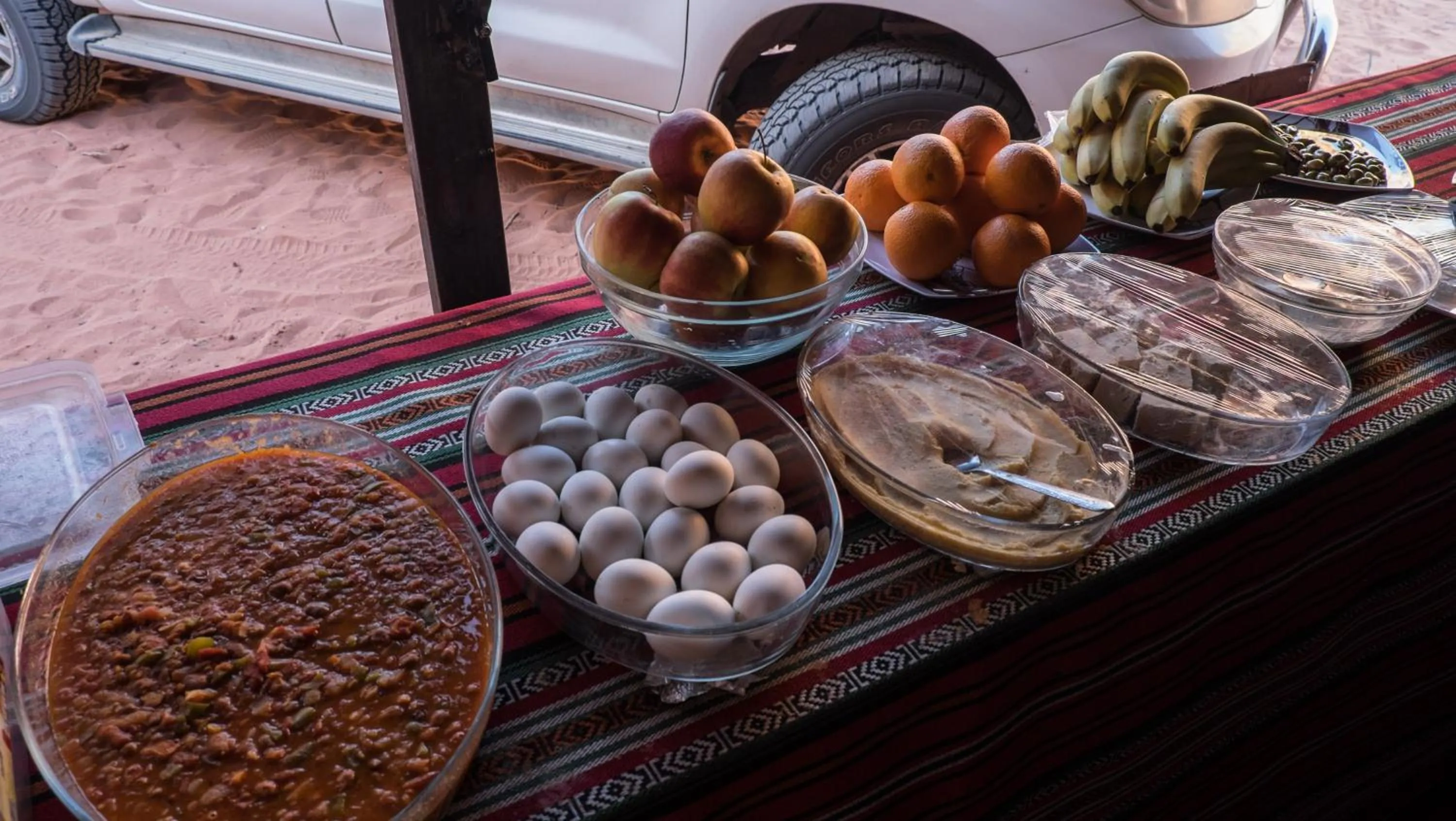 Buffet breakfast in Arabian Nights