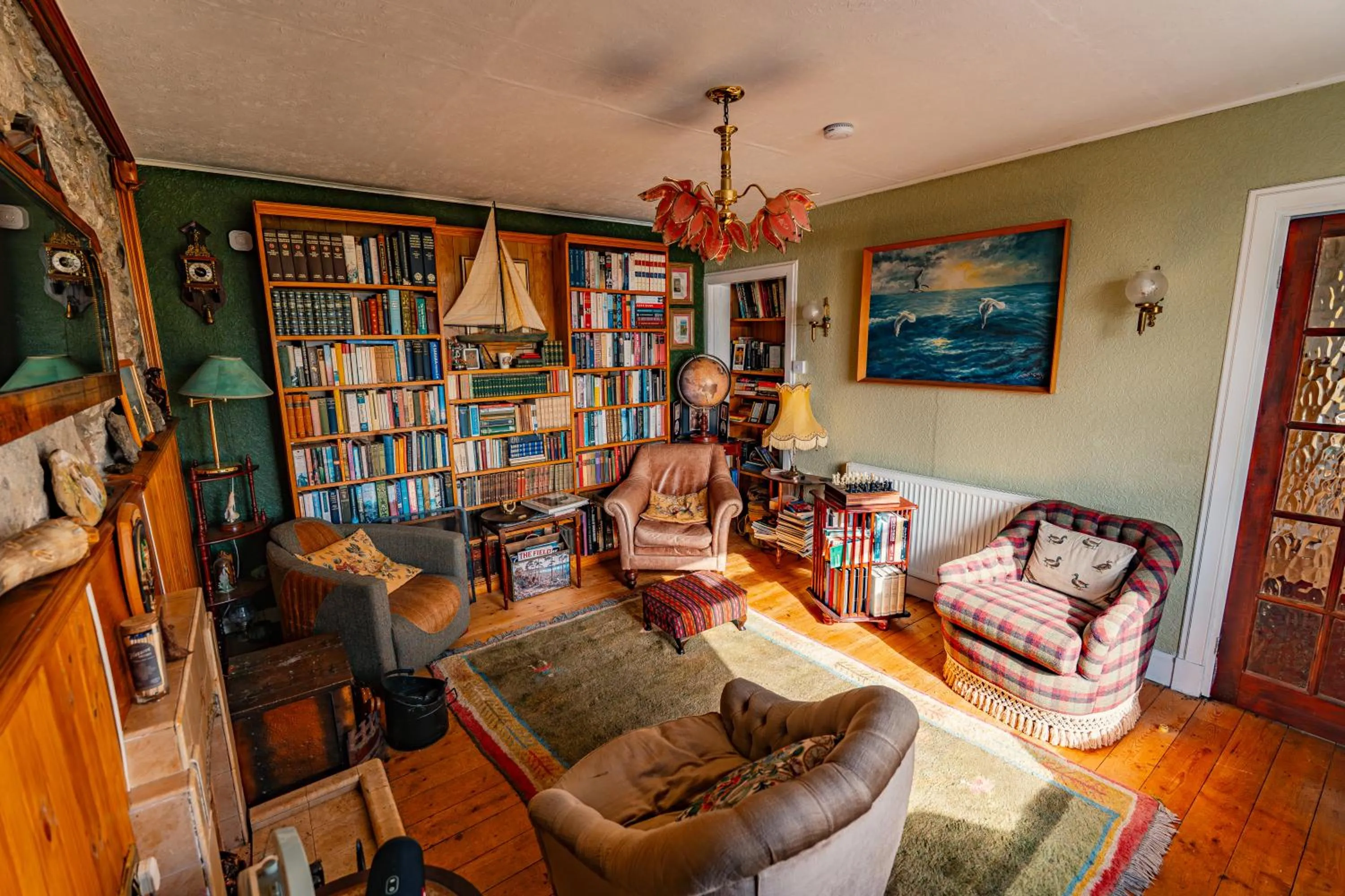 Library in Garvault House