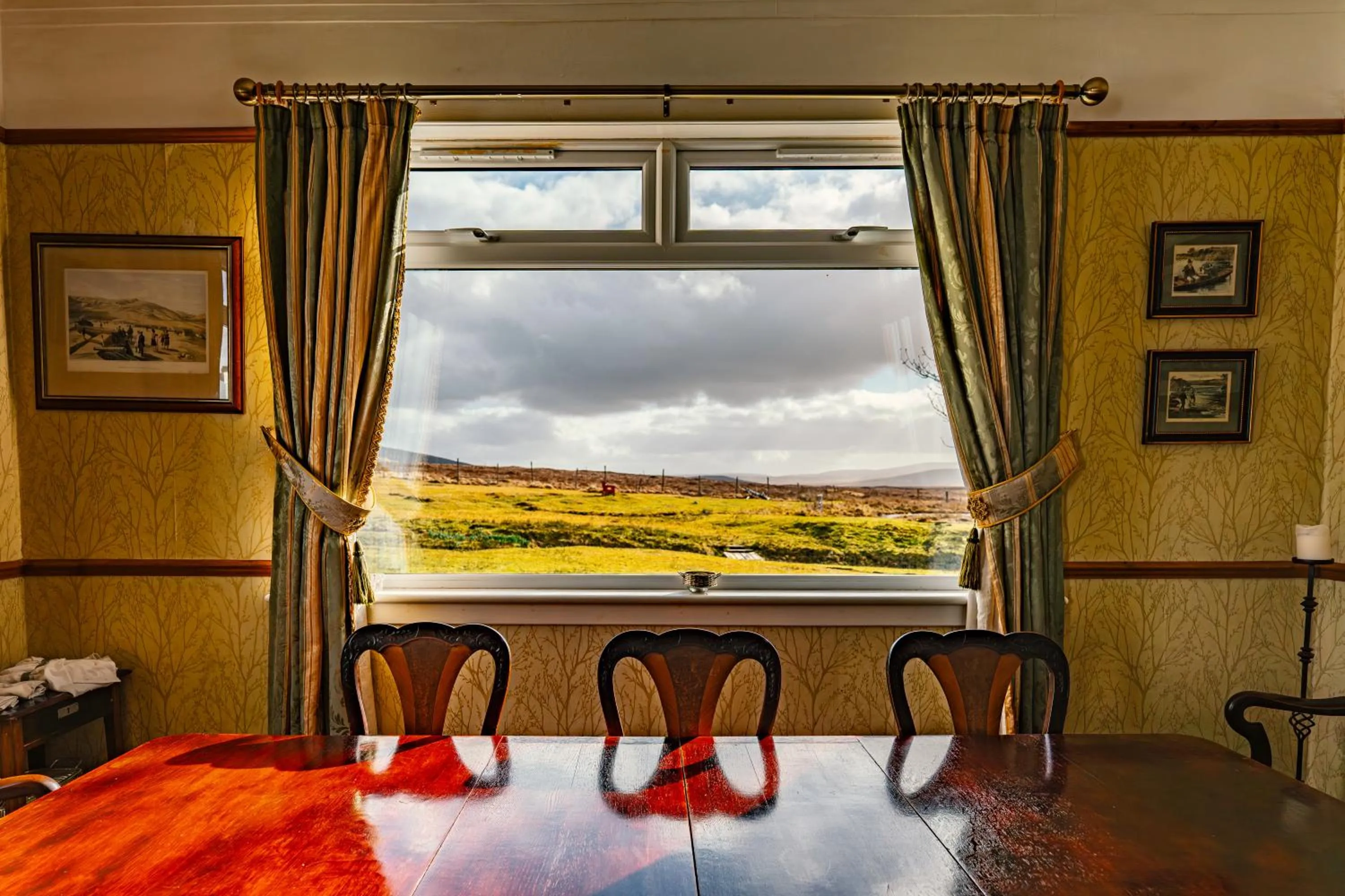 Natural landscape in Garvault House