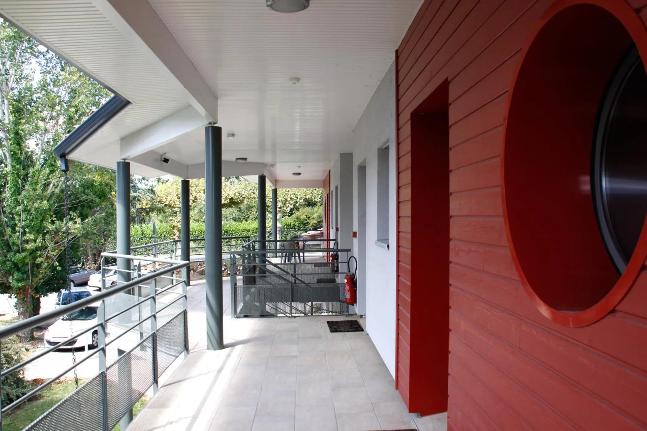 Balcony/Terrace in Logis Hotels - Hôtel et Restaurant Le Relais des Garrigues