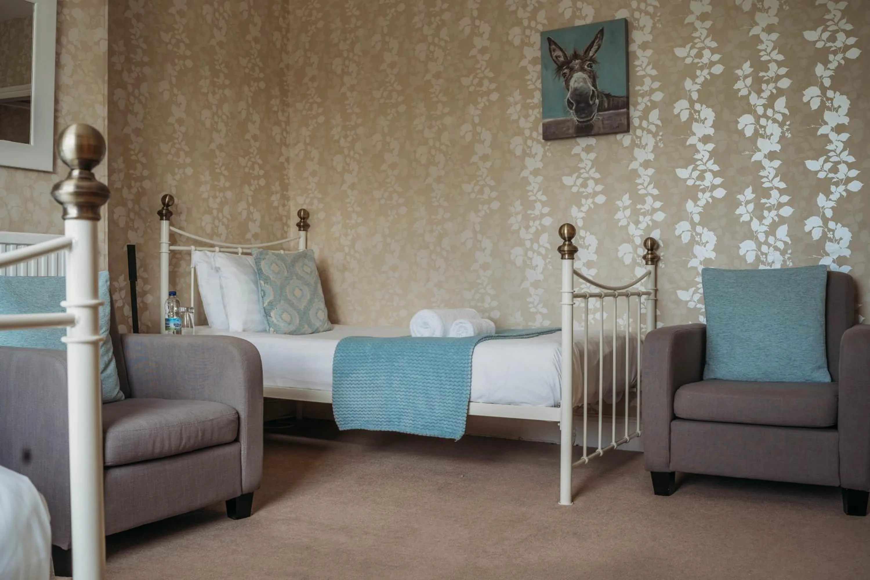 Bed in Three Wells B&B