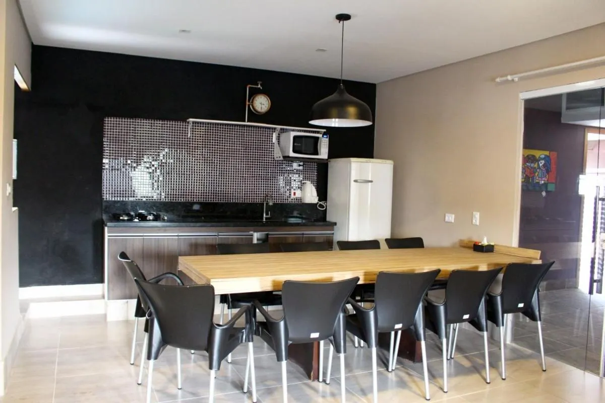 Kitchen or kitchenette in Don Marcos Hotel com Restaurante e Pizzaria