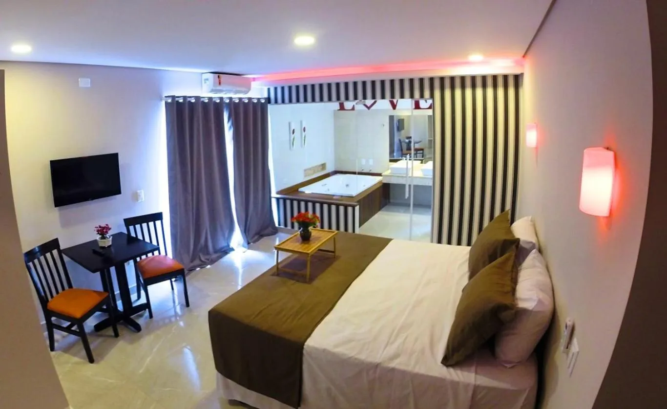 Bedroom, Bed in Don Marcos Hotel com Restaurante e Pizzaria