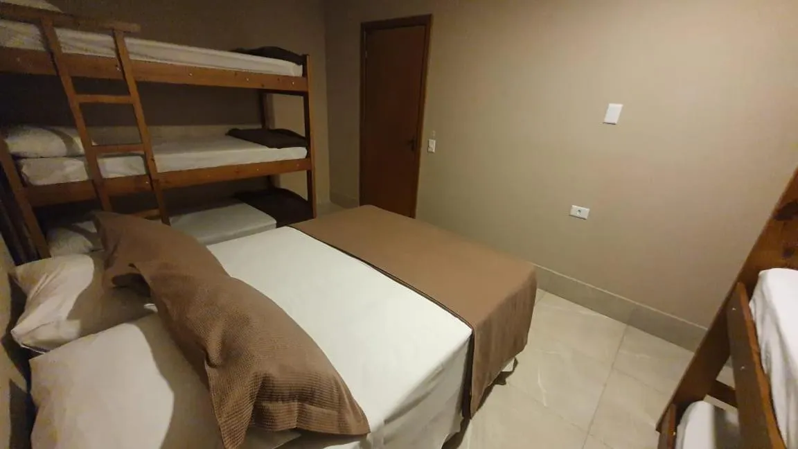 Bedroom, Bed in Don Marcos Hotel com Restaurante e Pizzaria