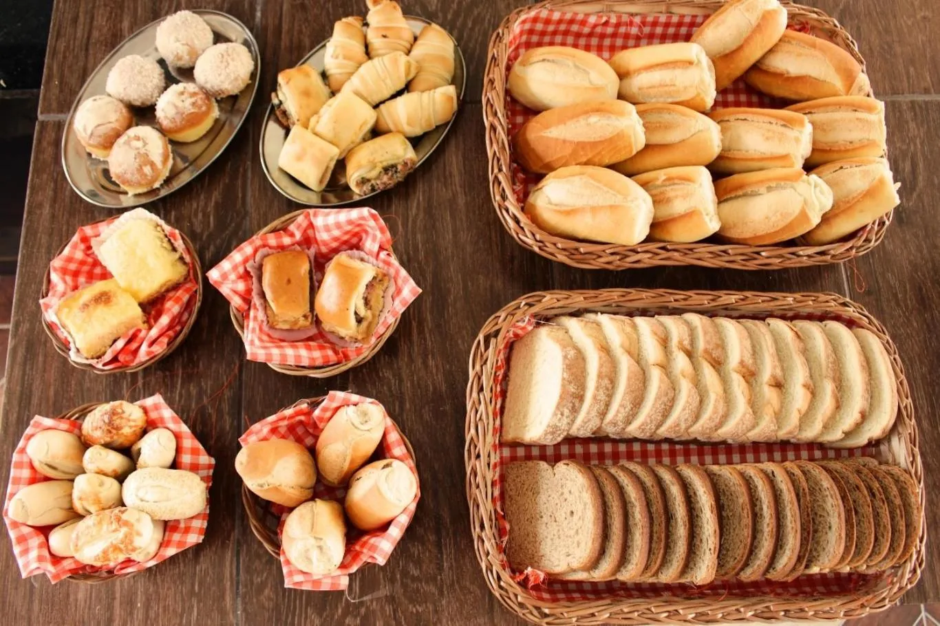 Continental breakfast in Don Marcos Hotel com Restaurante e Pizzaria