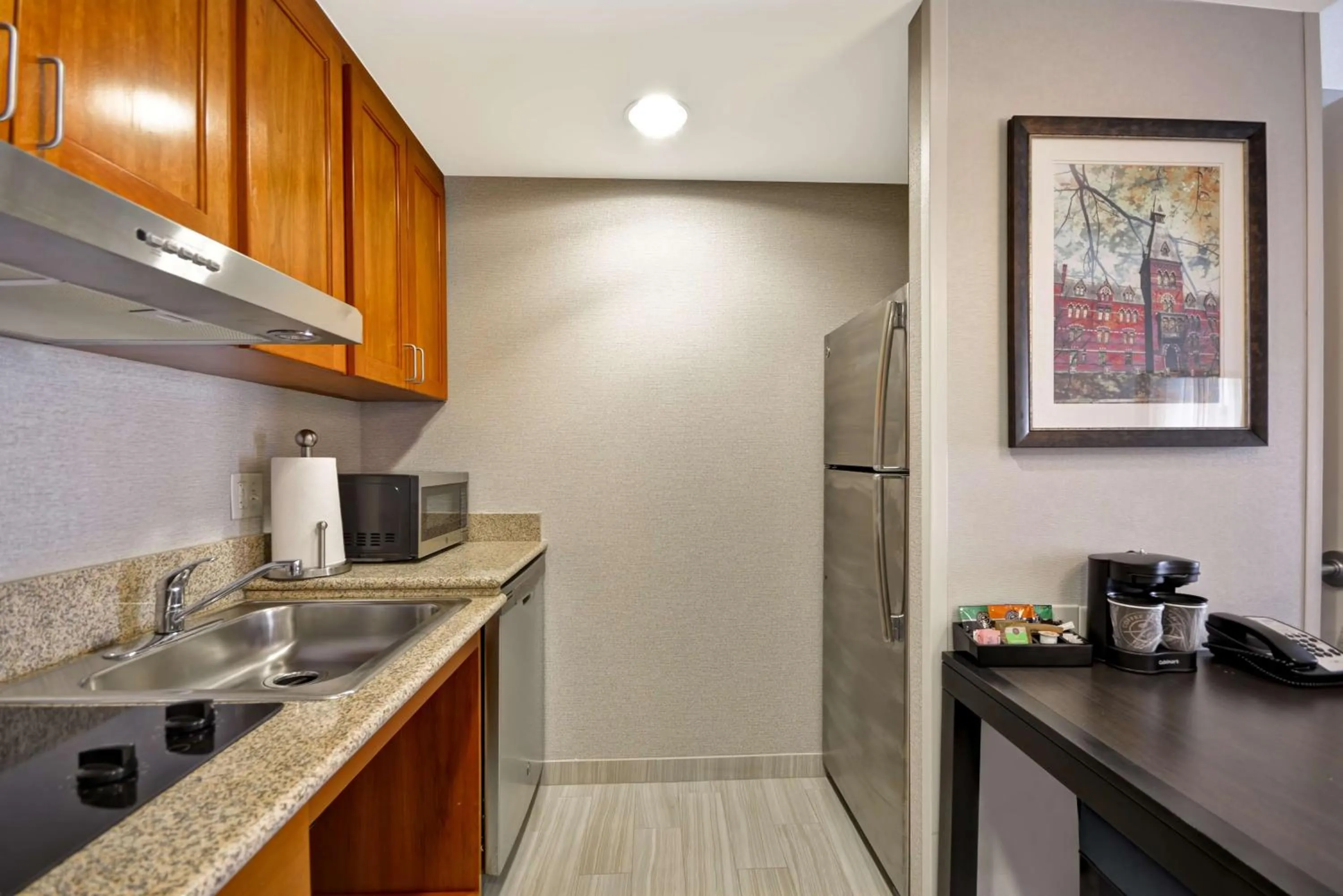 Kitchen or kitchenette in Homewood Suites by Hilton Ithaca