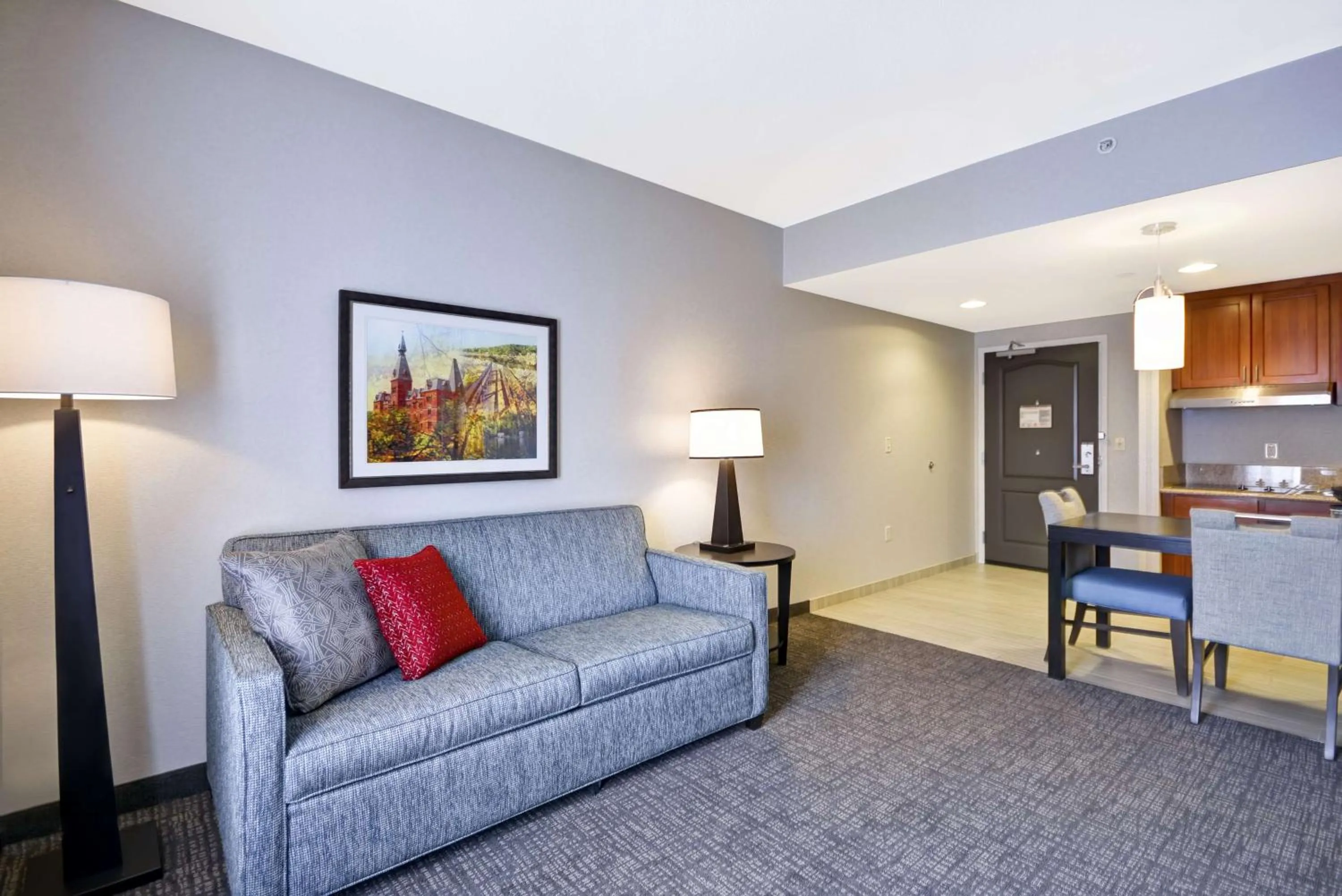 Living room in Homewood Suites by Hilton Ithaca