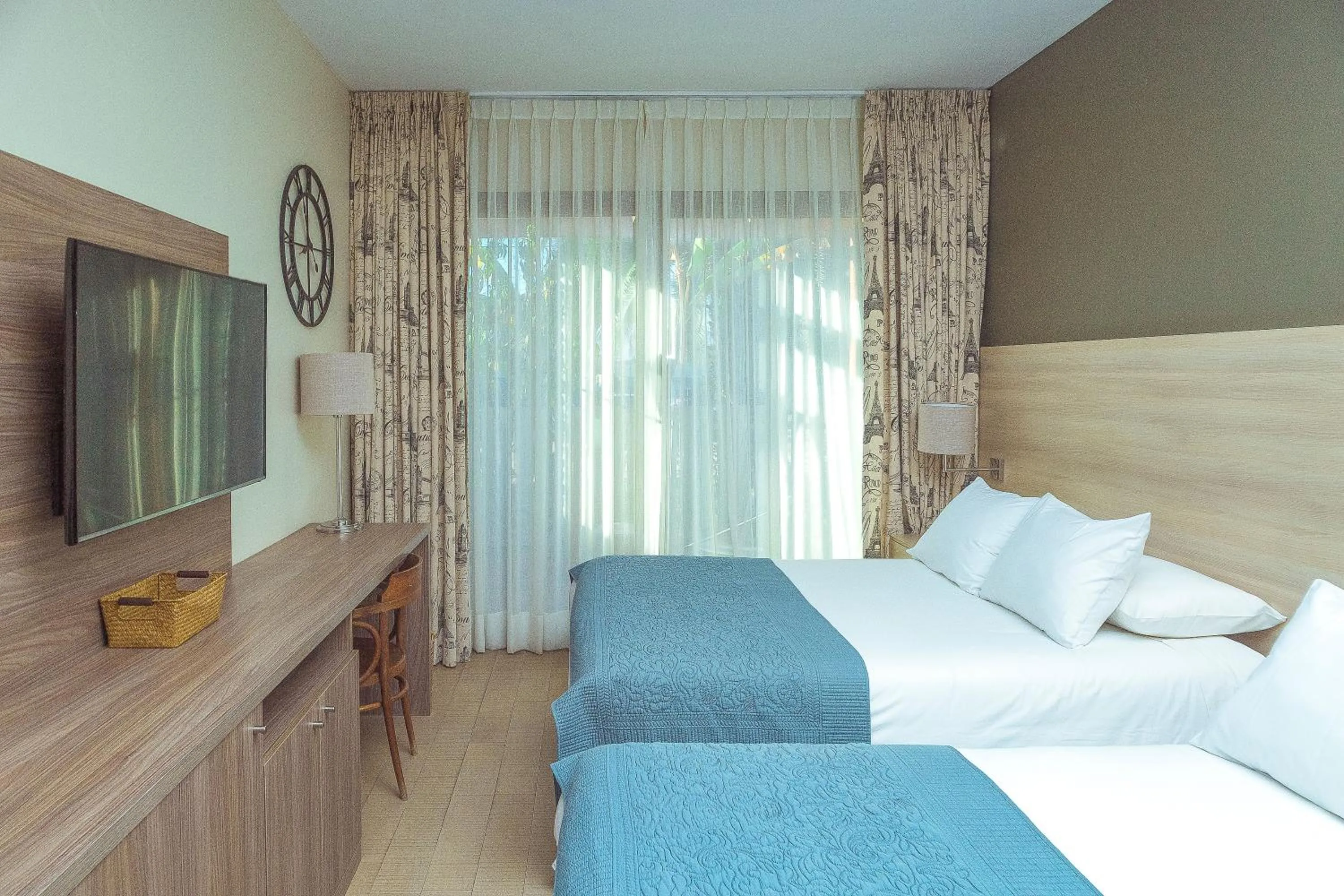 Bed in Hotel y Cabañas Campanario