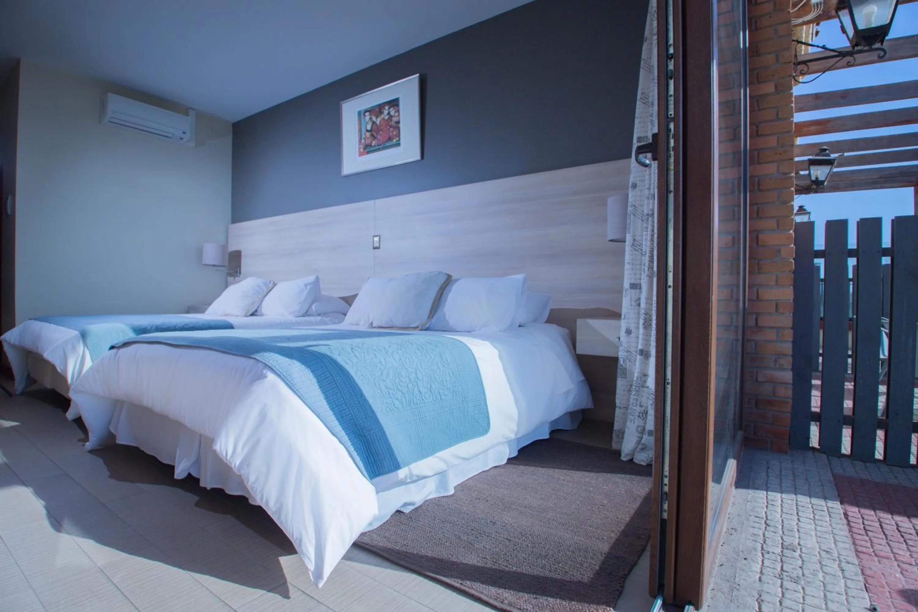 Bed in Hotel y Cabañas Campanario