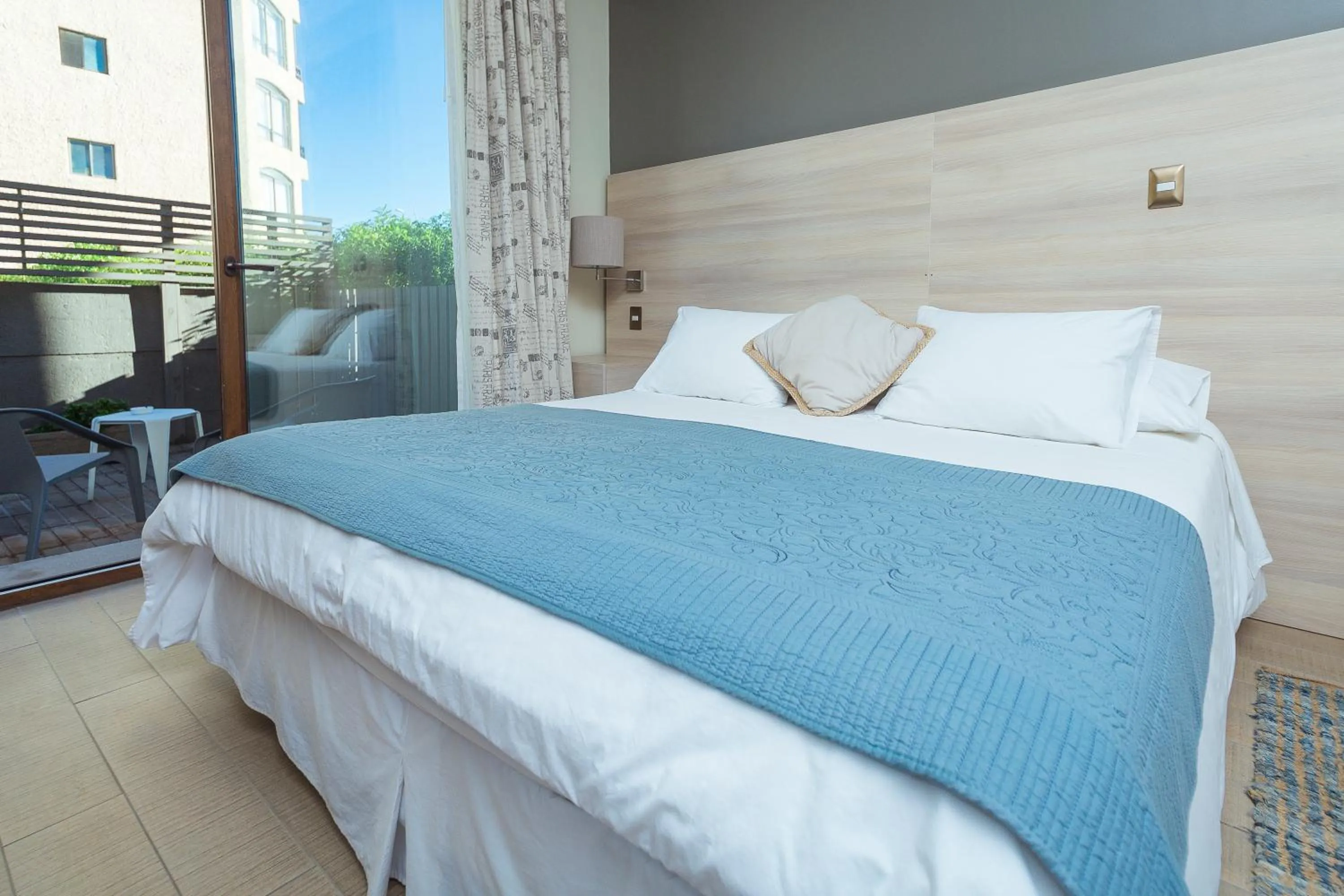 Bed in Hotel y Cabañas Campanario