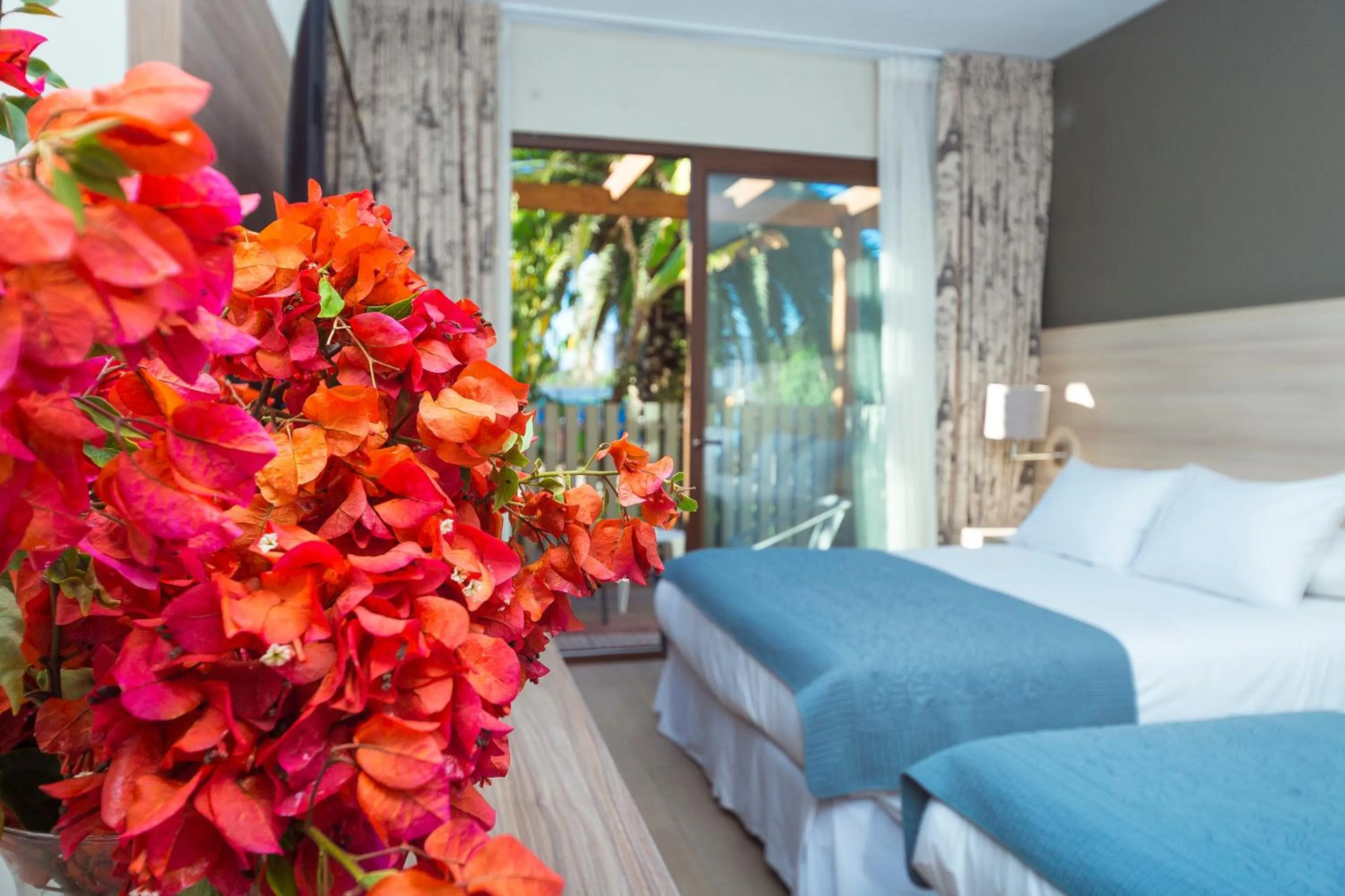 Bed in Hotel y Cabañas Campanario