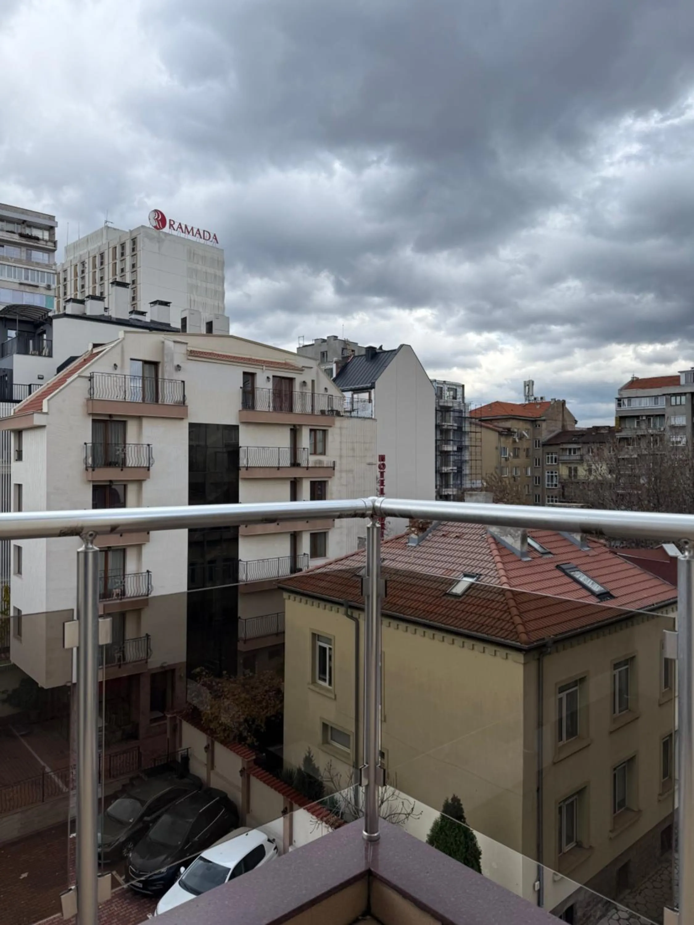 Balcony/Terrace in Hotel Aris