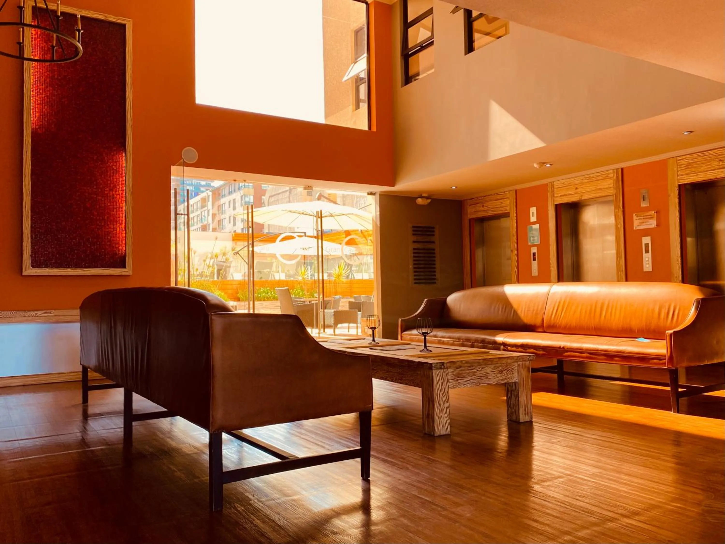 Living room in Gran Cavancha Suite