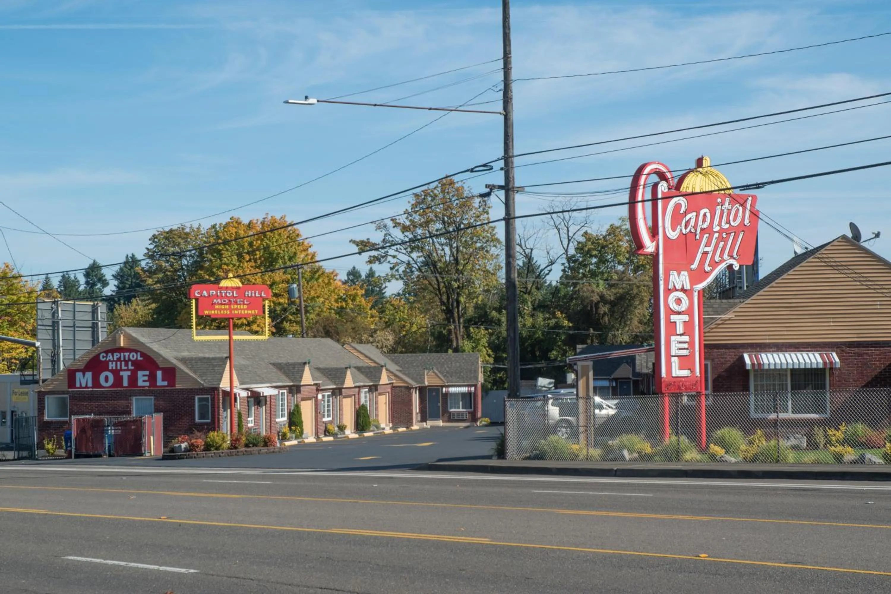Property building in Capitol Hill Motel