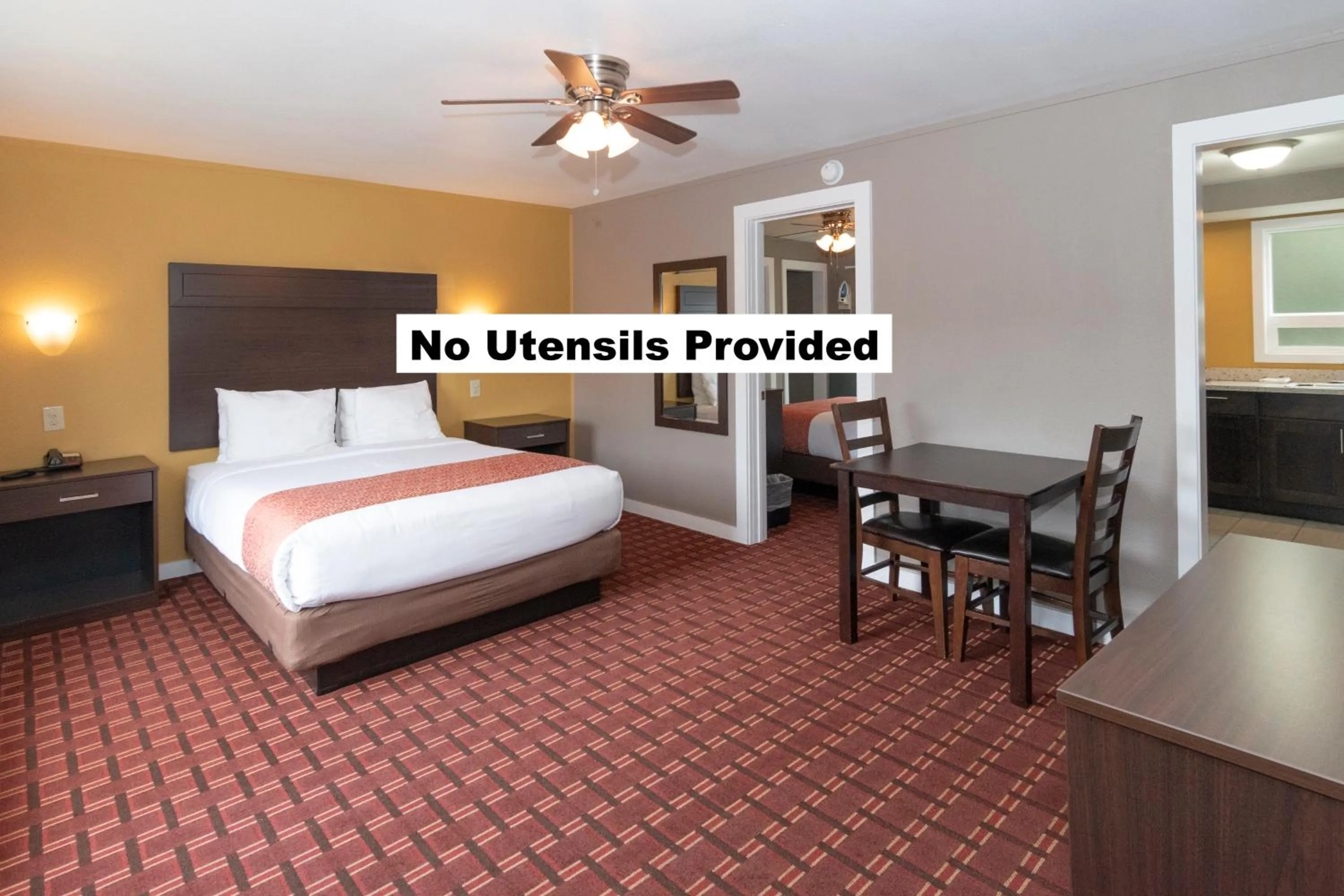 Bed in Capitol Hill Motel