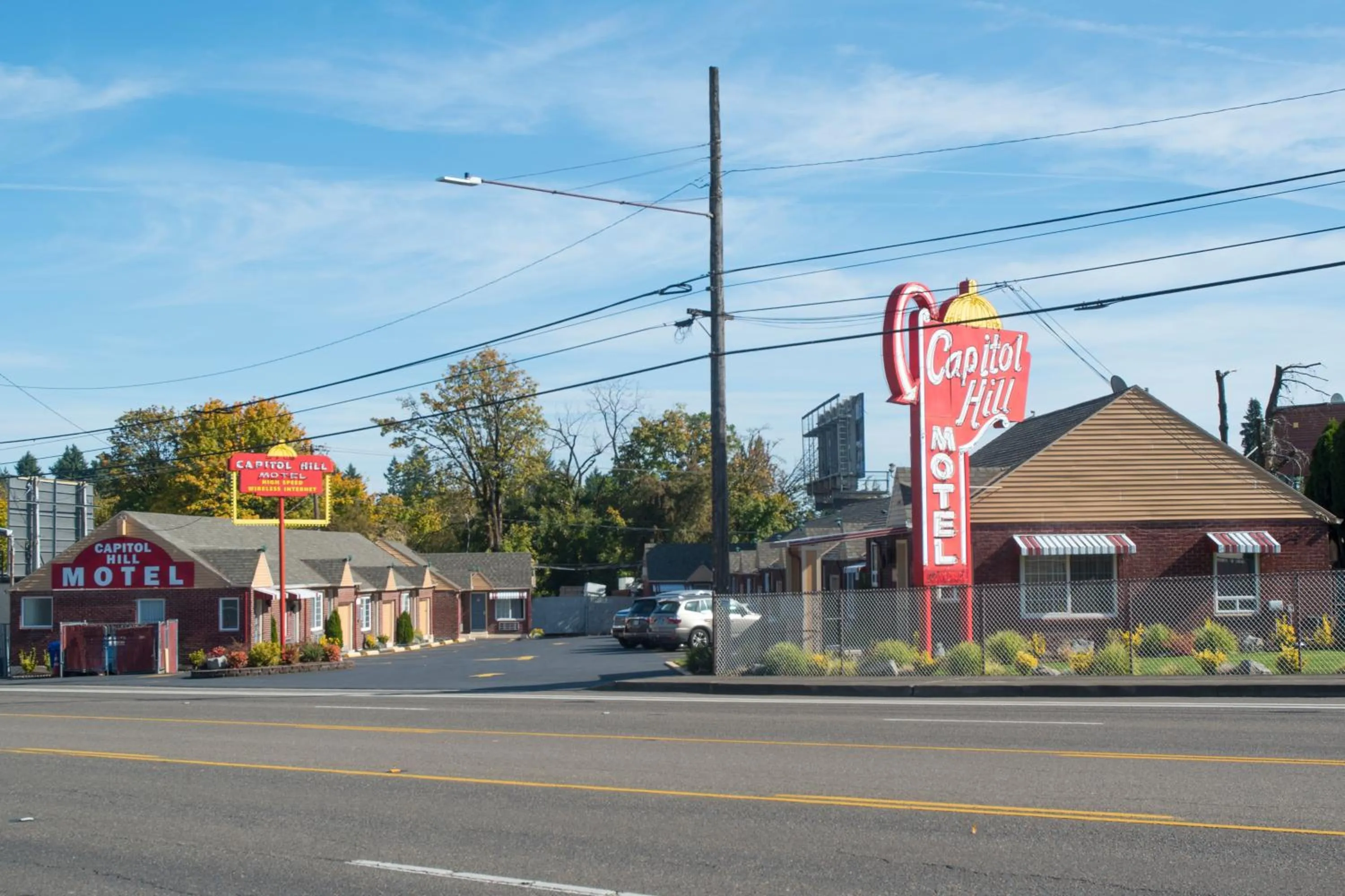 Property building in Capitol Hill Motel