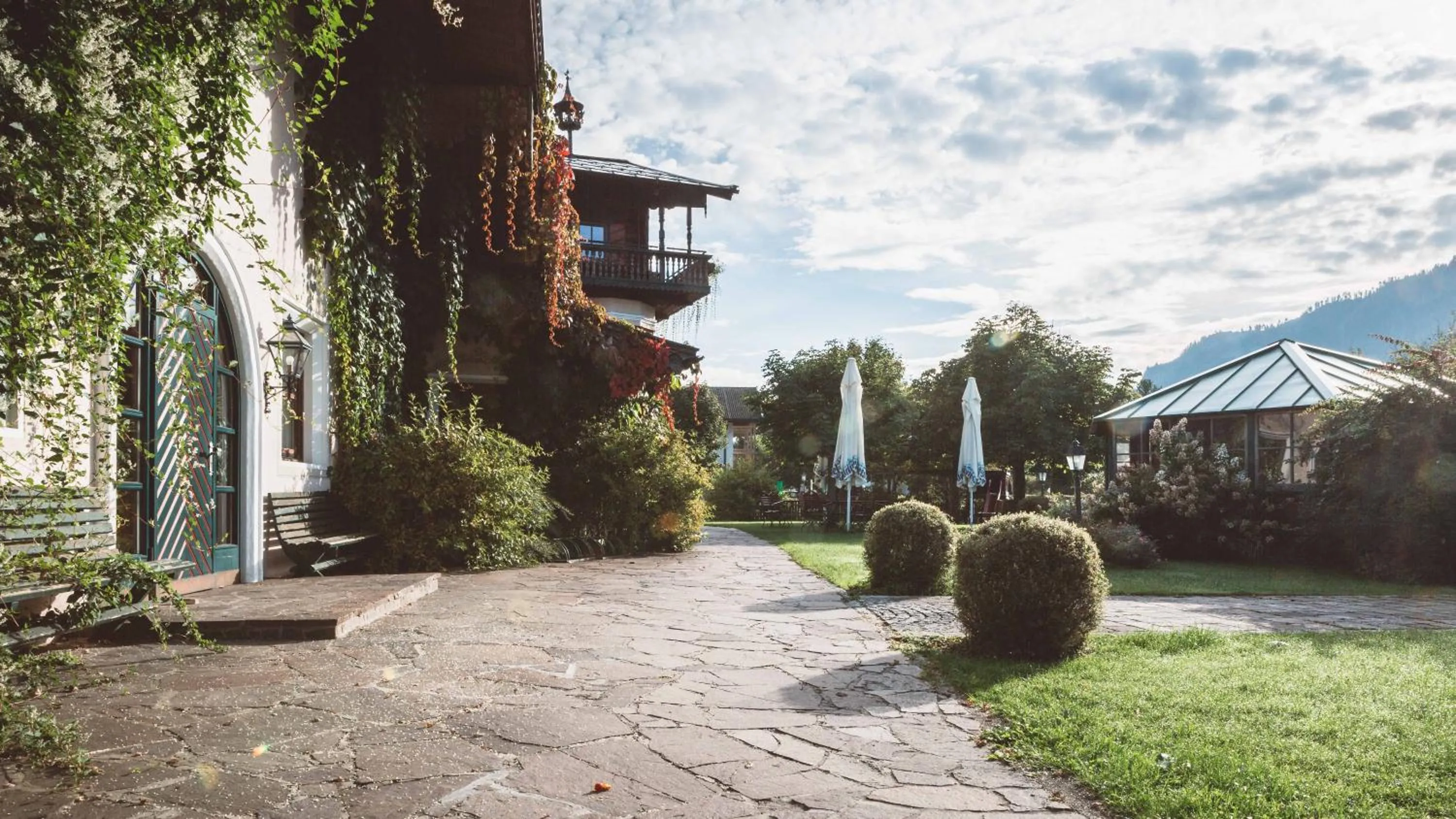 Garden in Hotel Senningerbräu