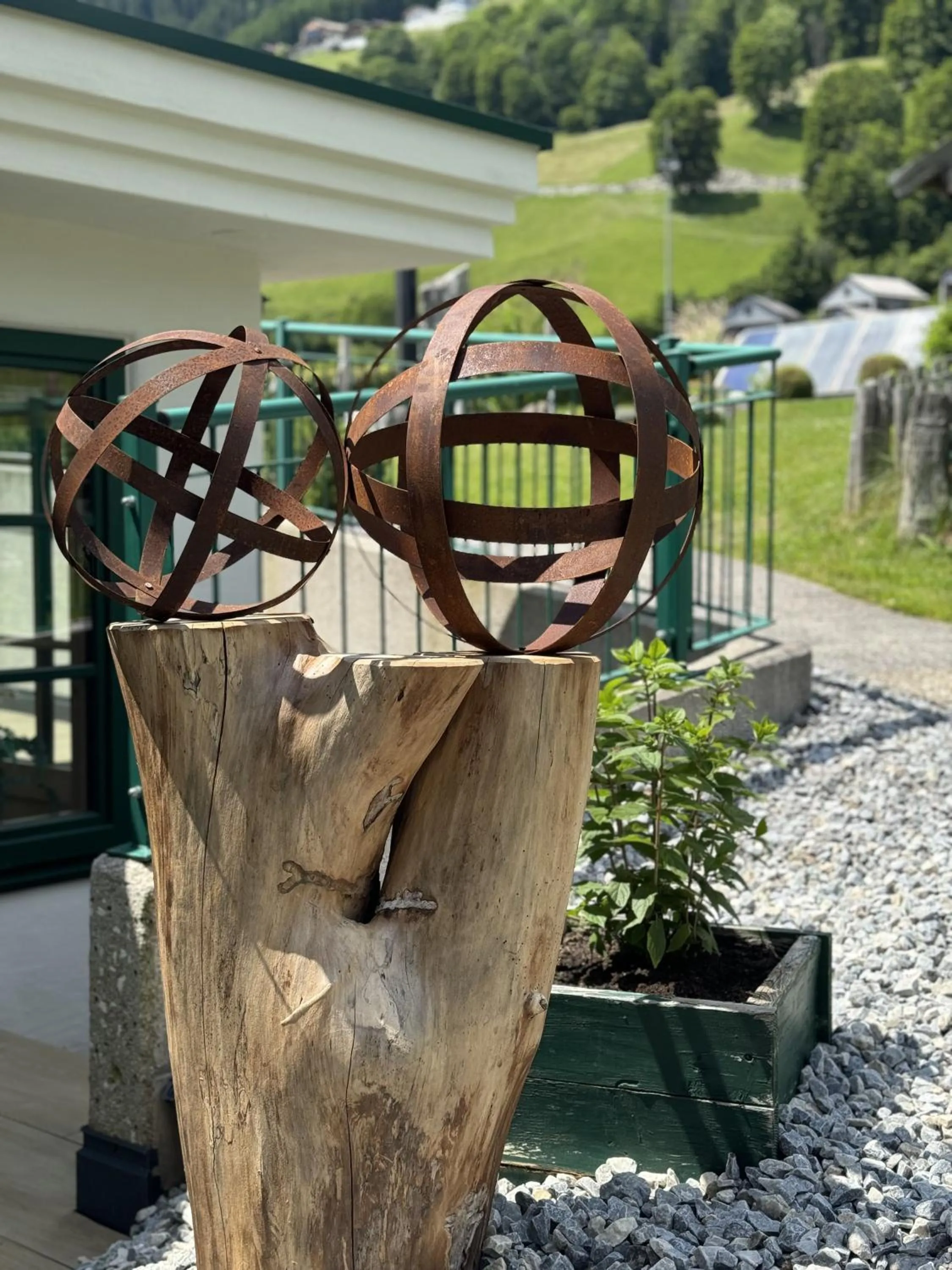 Garden in Hotel Senningerbräu