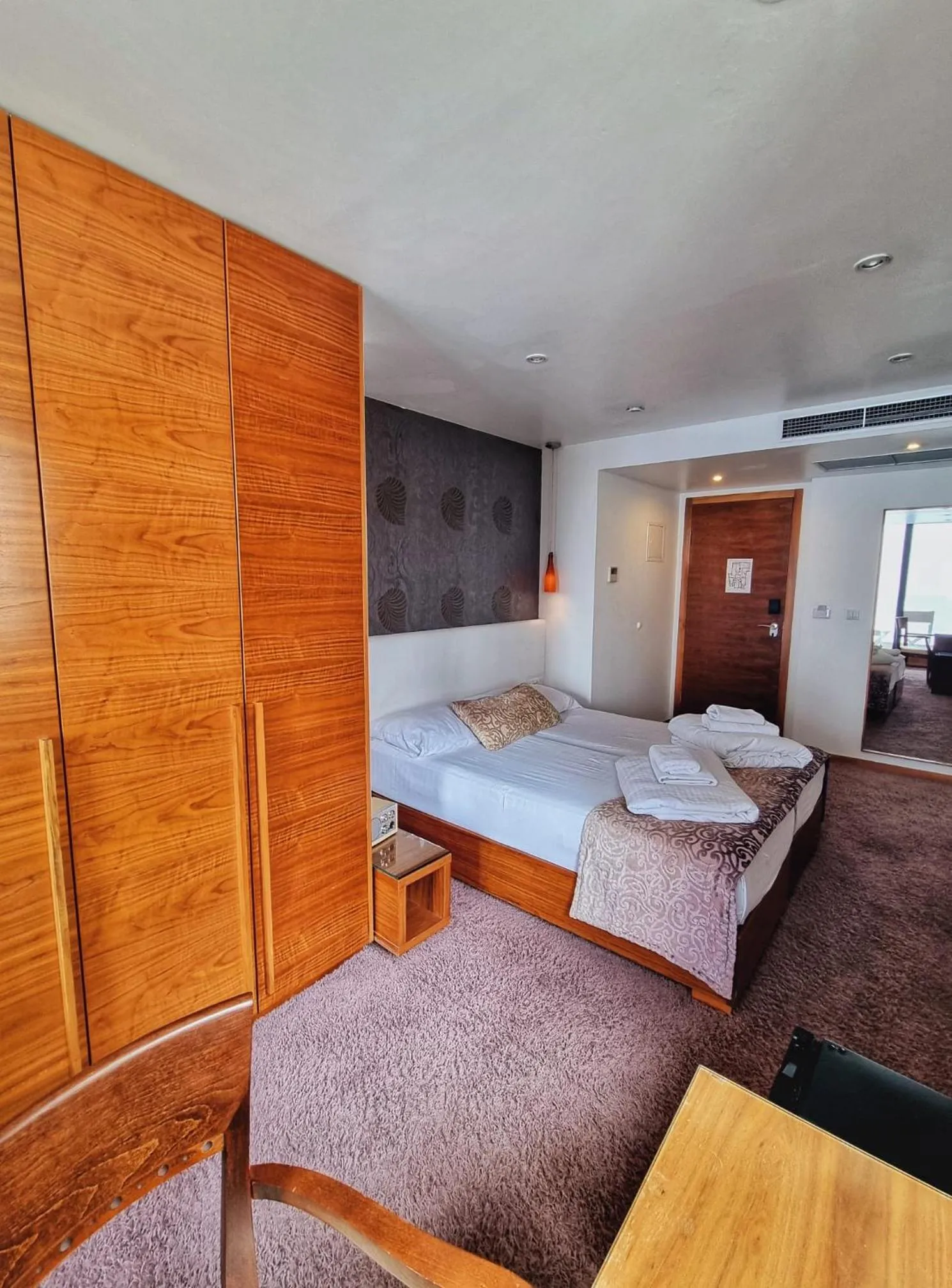 Bedroom, Bed in Hotel Gala Split