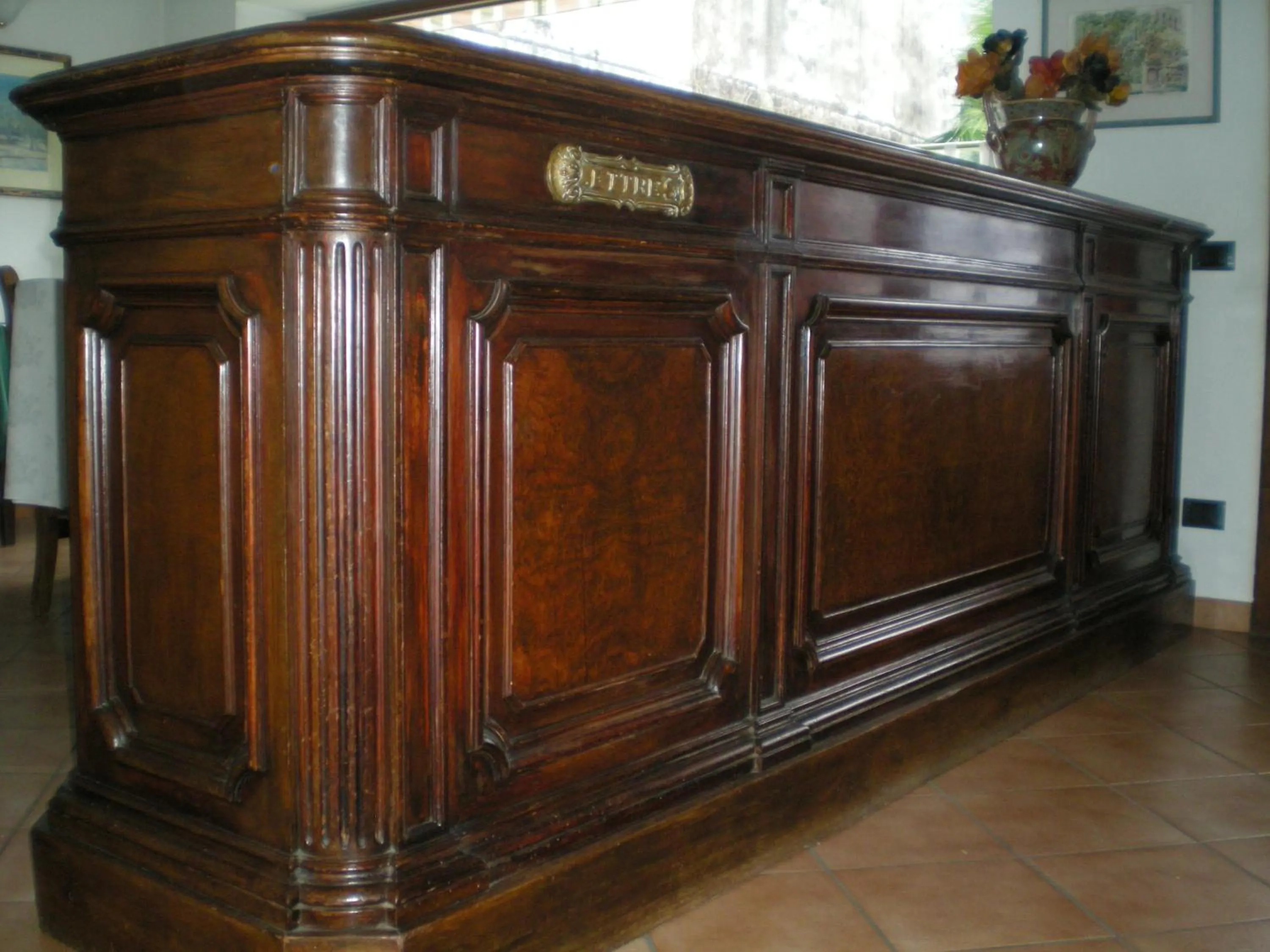 Lobby or reception in Hotel La Locanda