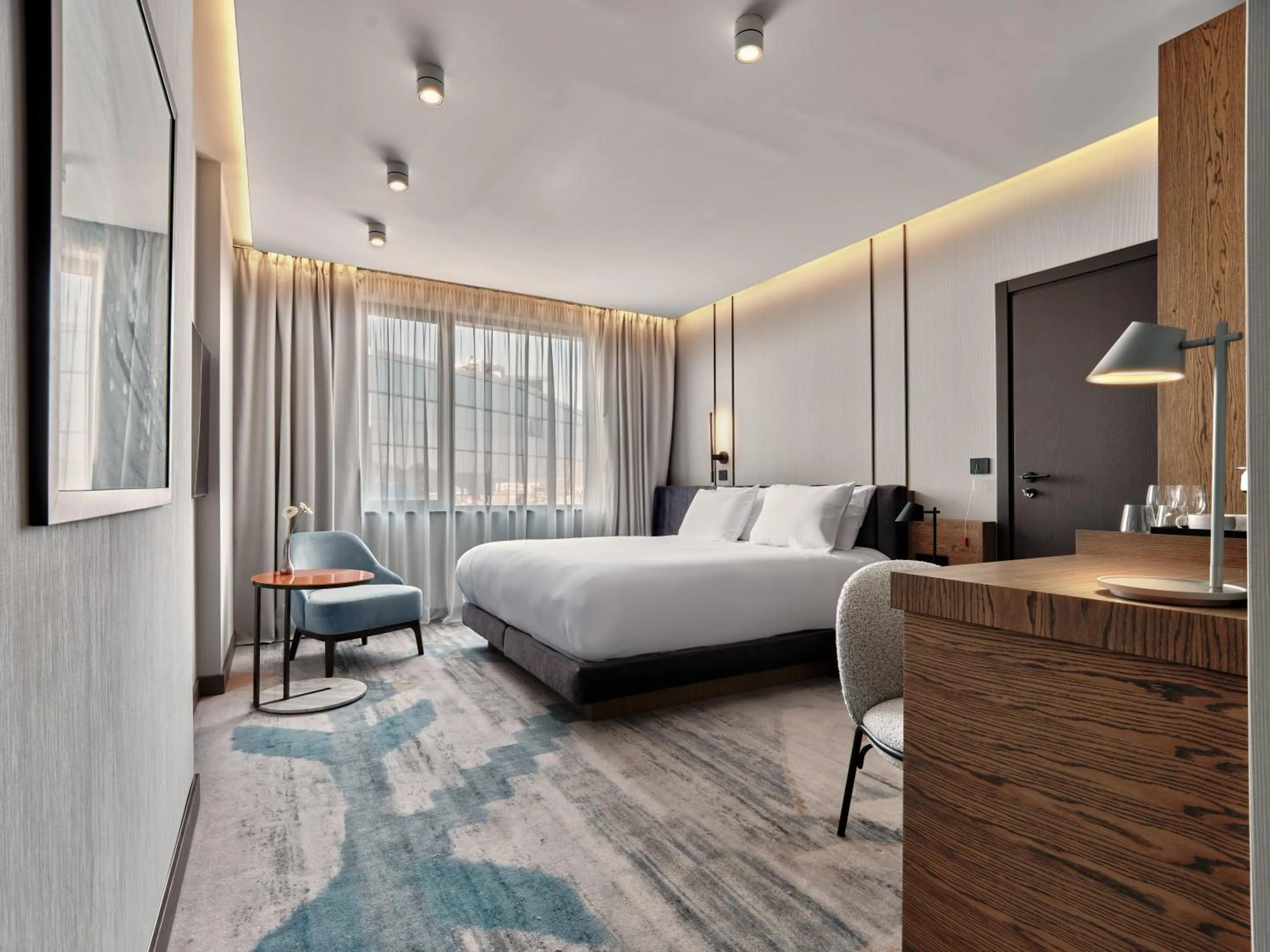 Bed in Crowne Plaza Sofia by IHG